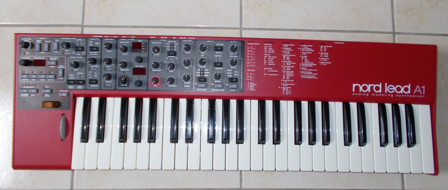 Vends :  Nord Lead A1 