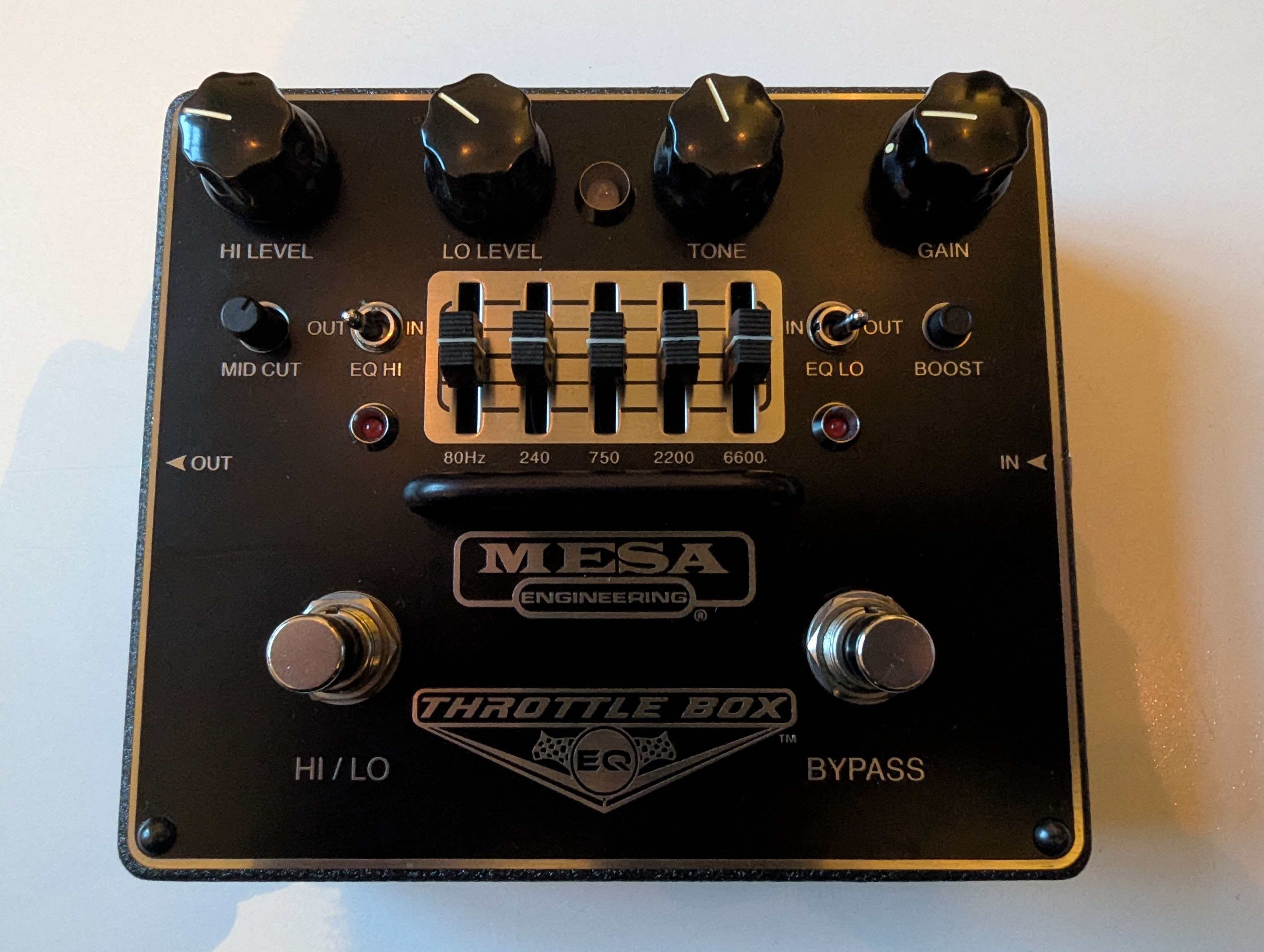 Mesa Boogie Throttle box EQ