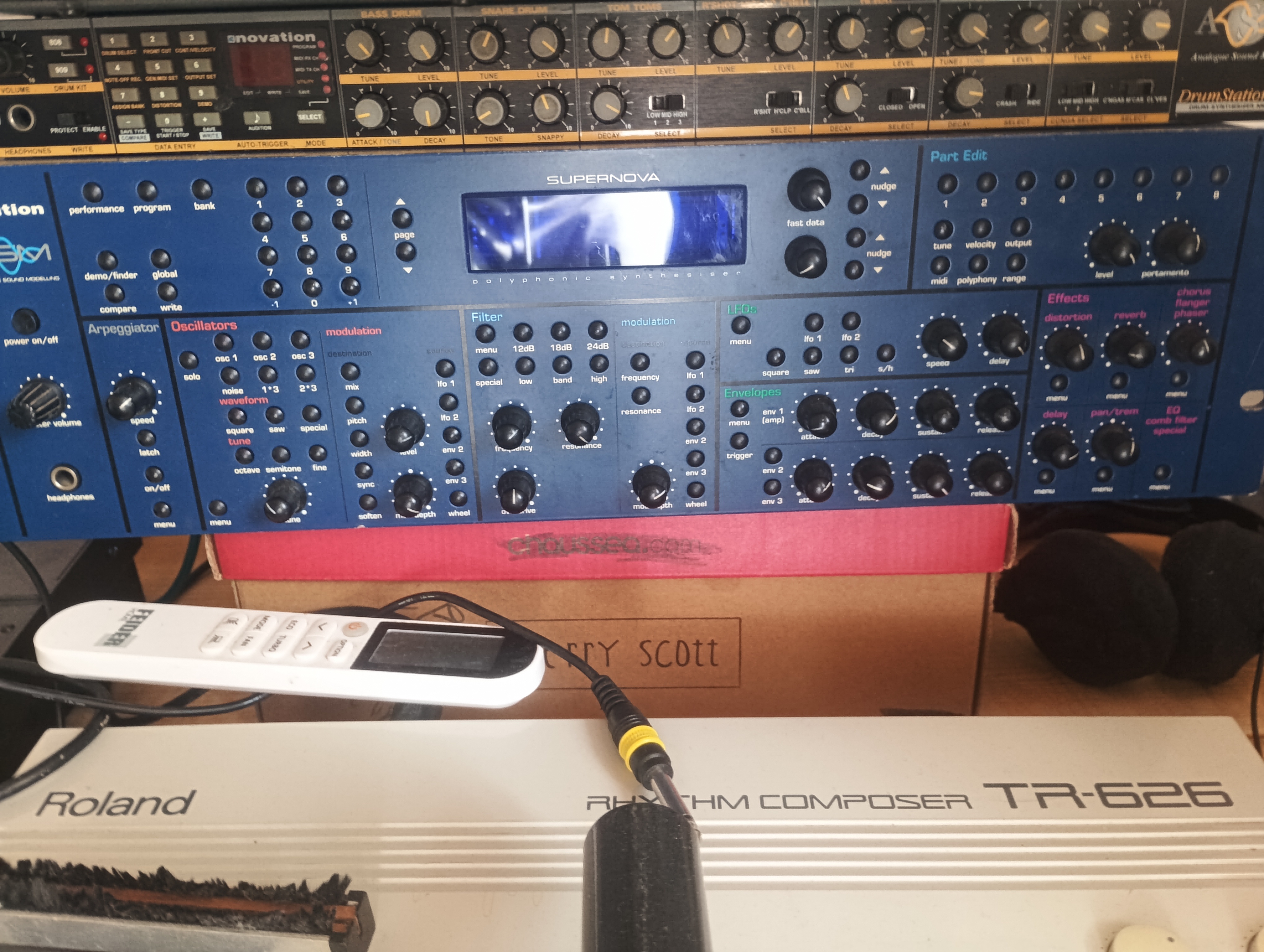 Drum station novation 