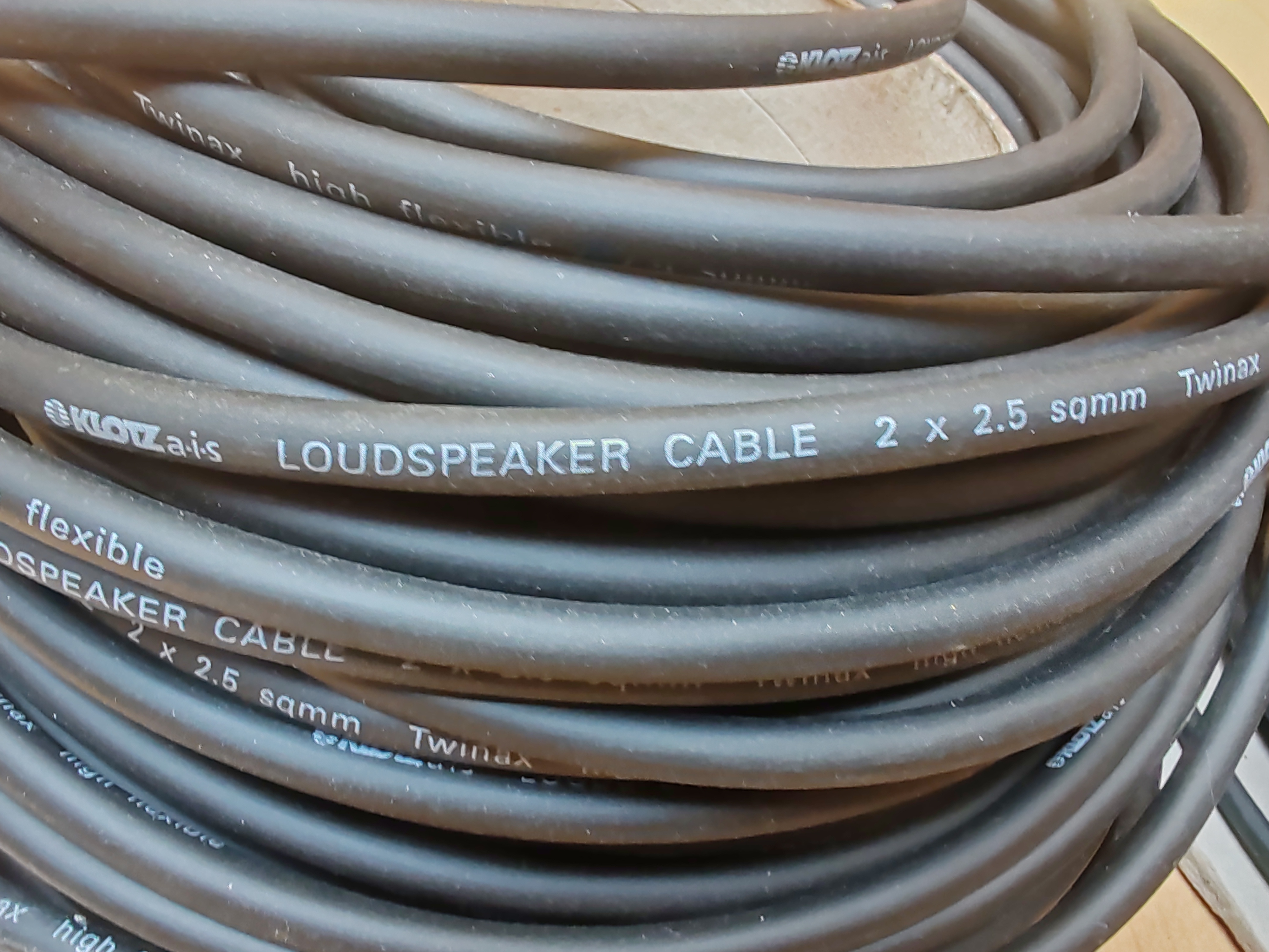 Klotz Cable haut parleur 2x2,5mm (50877)