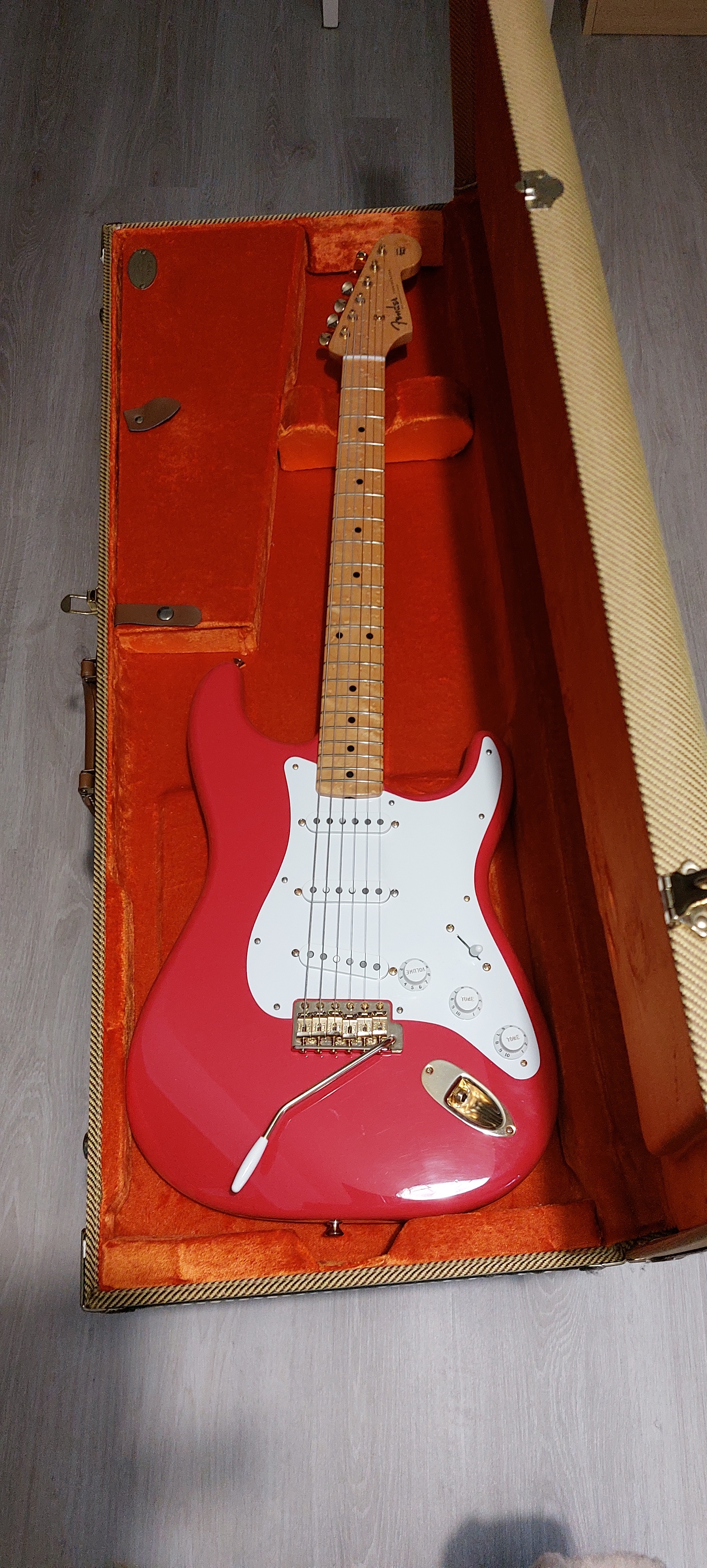 Vends fender stratocaster custom chop 56 nos