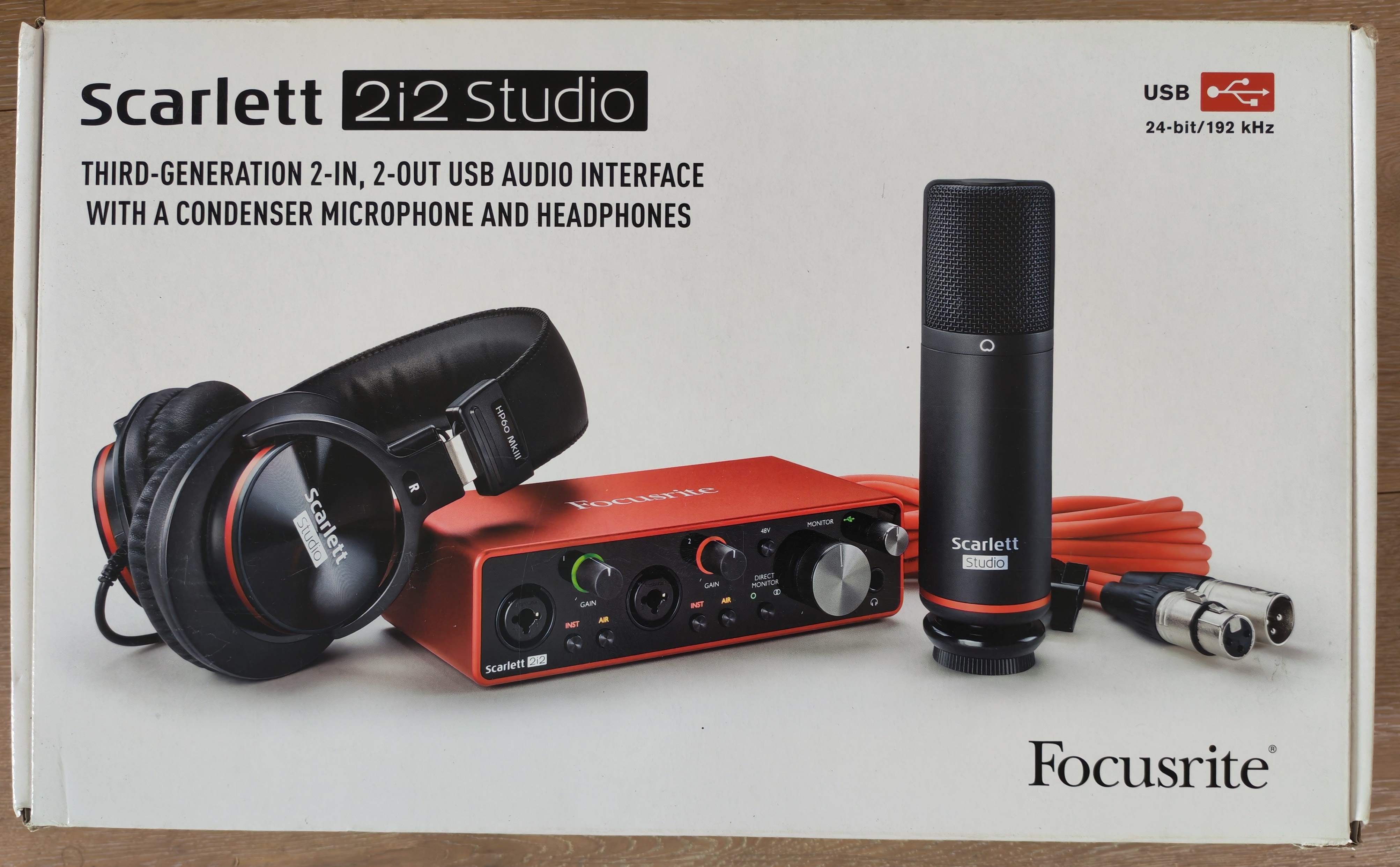 Vends pack MAO Focusrite Scarlett 2i2 studio G3