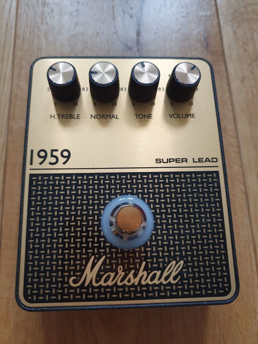 Vends Marshall 1959 Overdrive Pedal (Frais de Port Inclus)