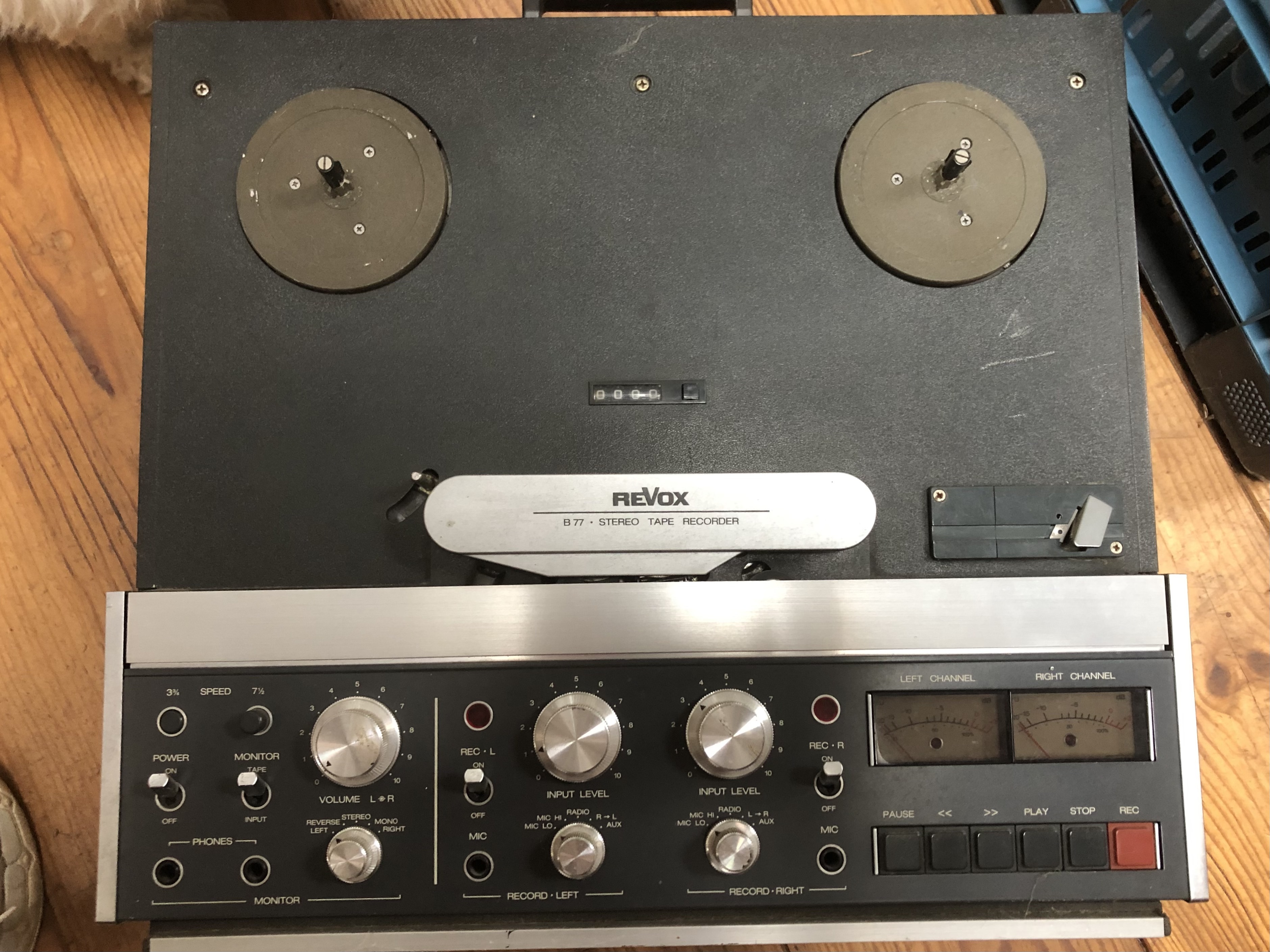 Revox B77 a vendre (pour piece, ou a tester)
