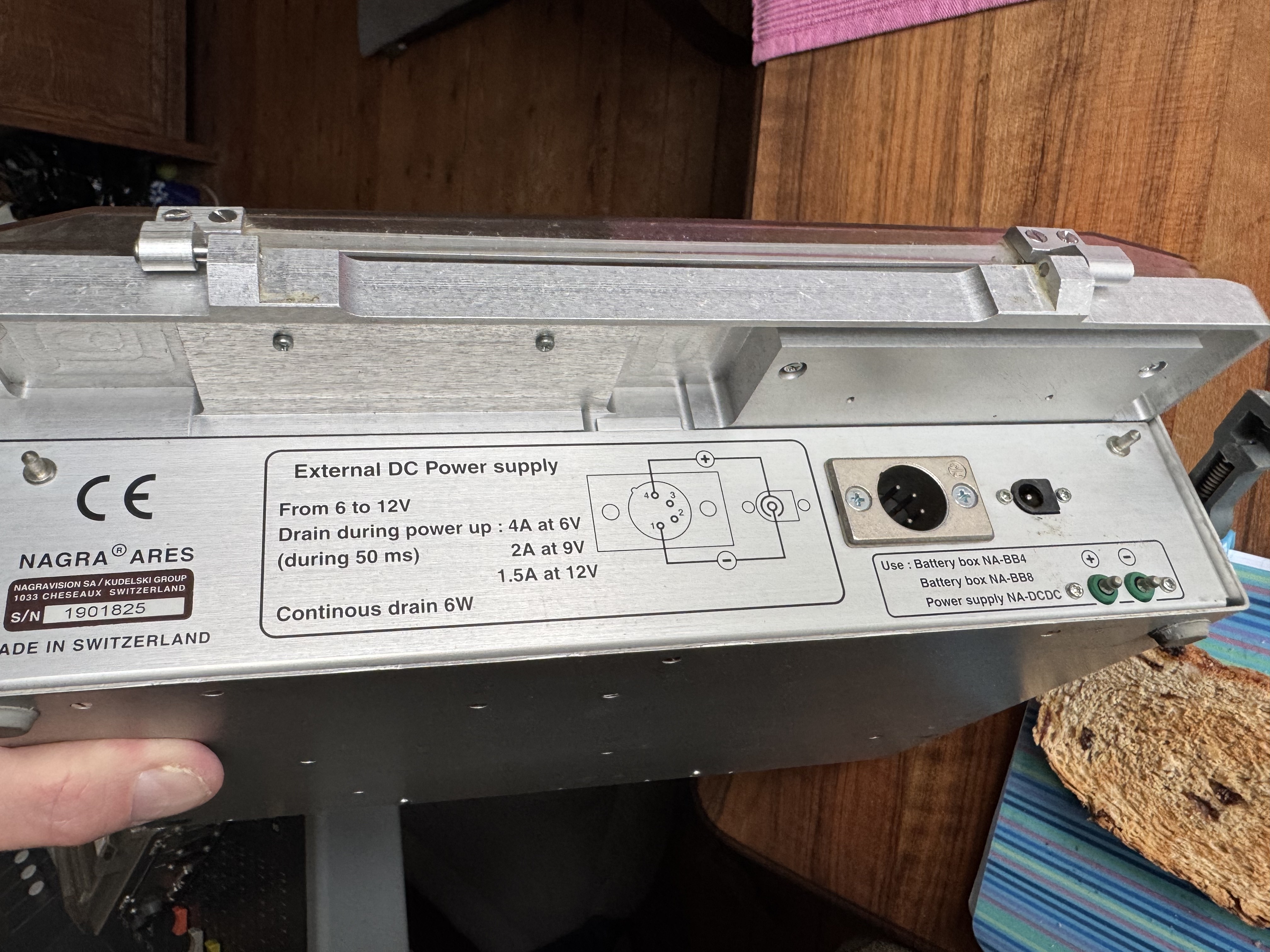 nagra ares c face arriere