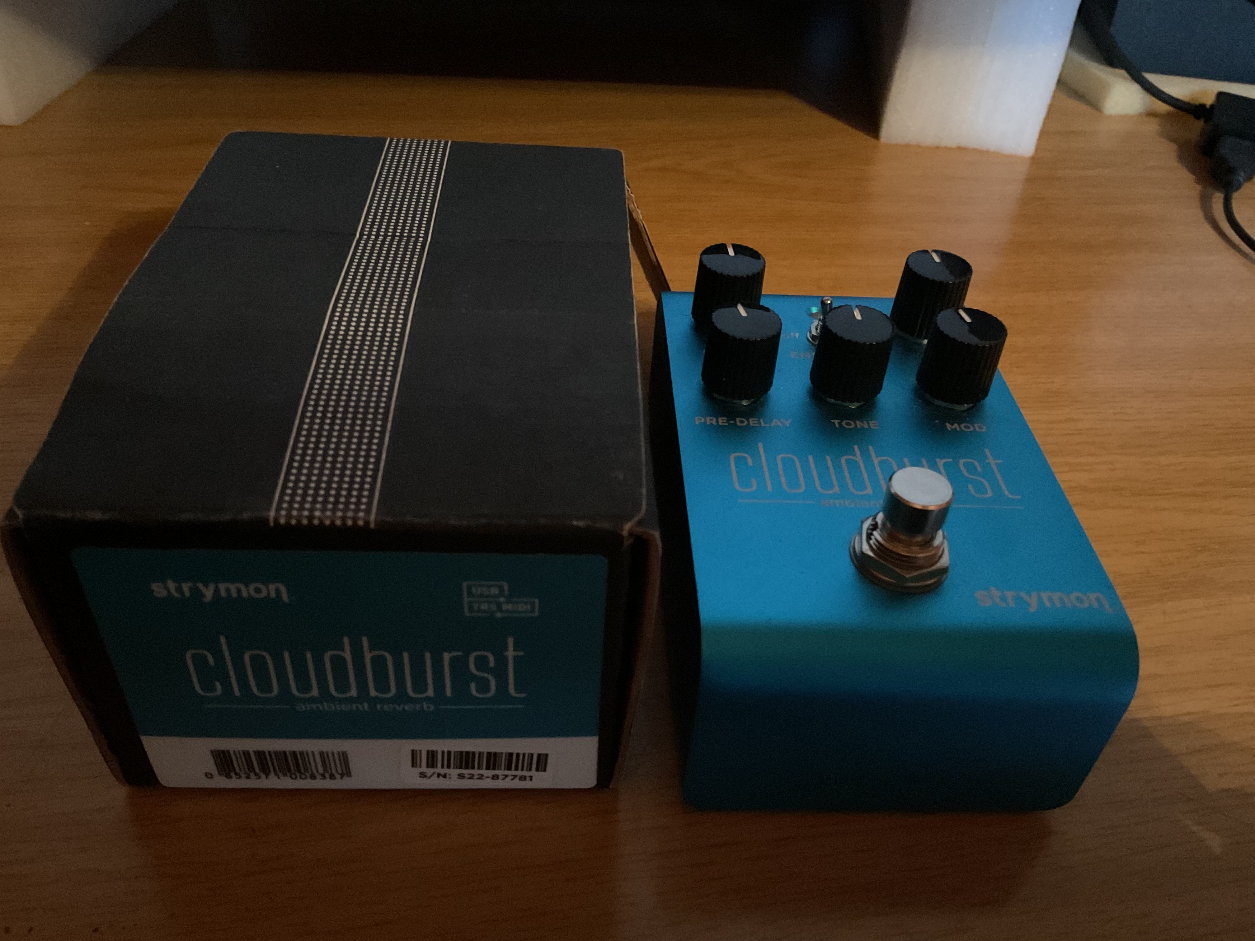 Vends strymon cloudburst