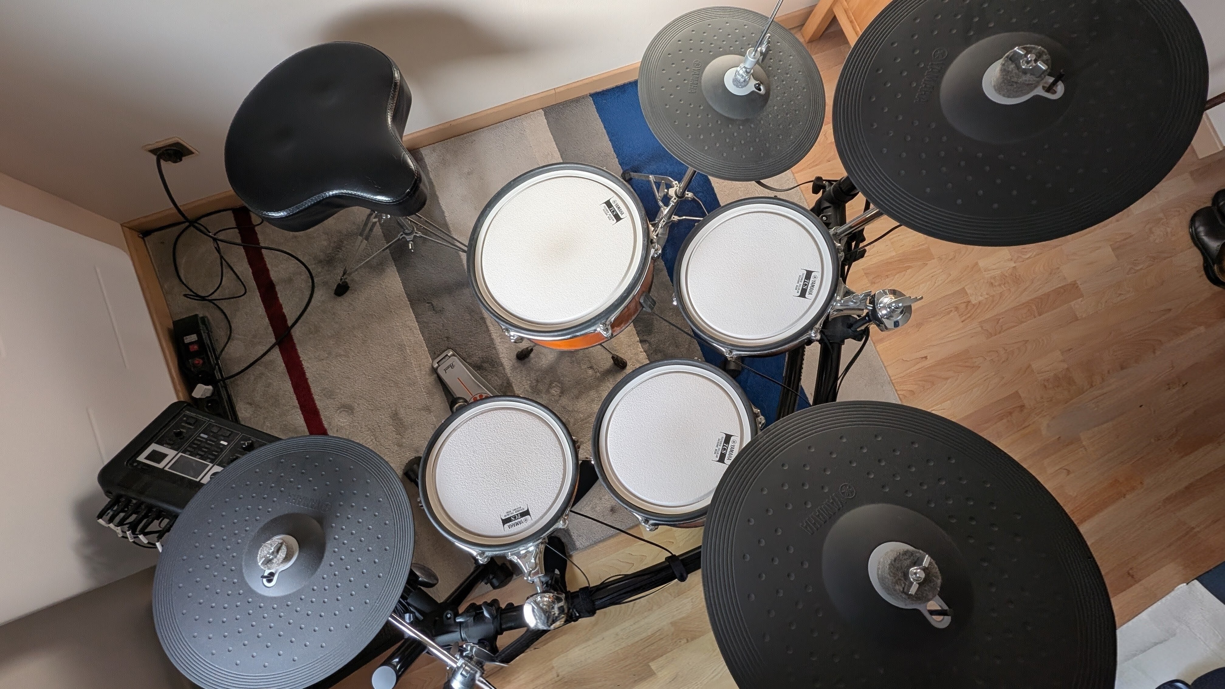 Vend Batterie électronique YAMAHA DTX8K-X REAL WOOD