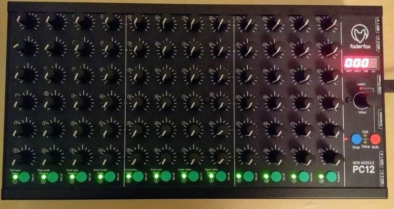 Vds Faderfox PC12 Très bon état / TRES RARE 
