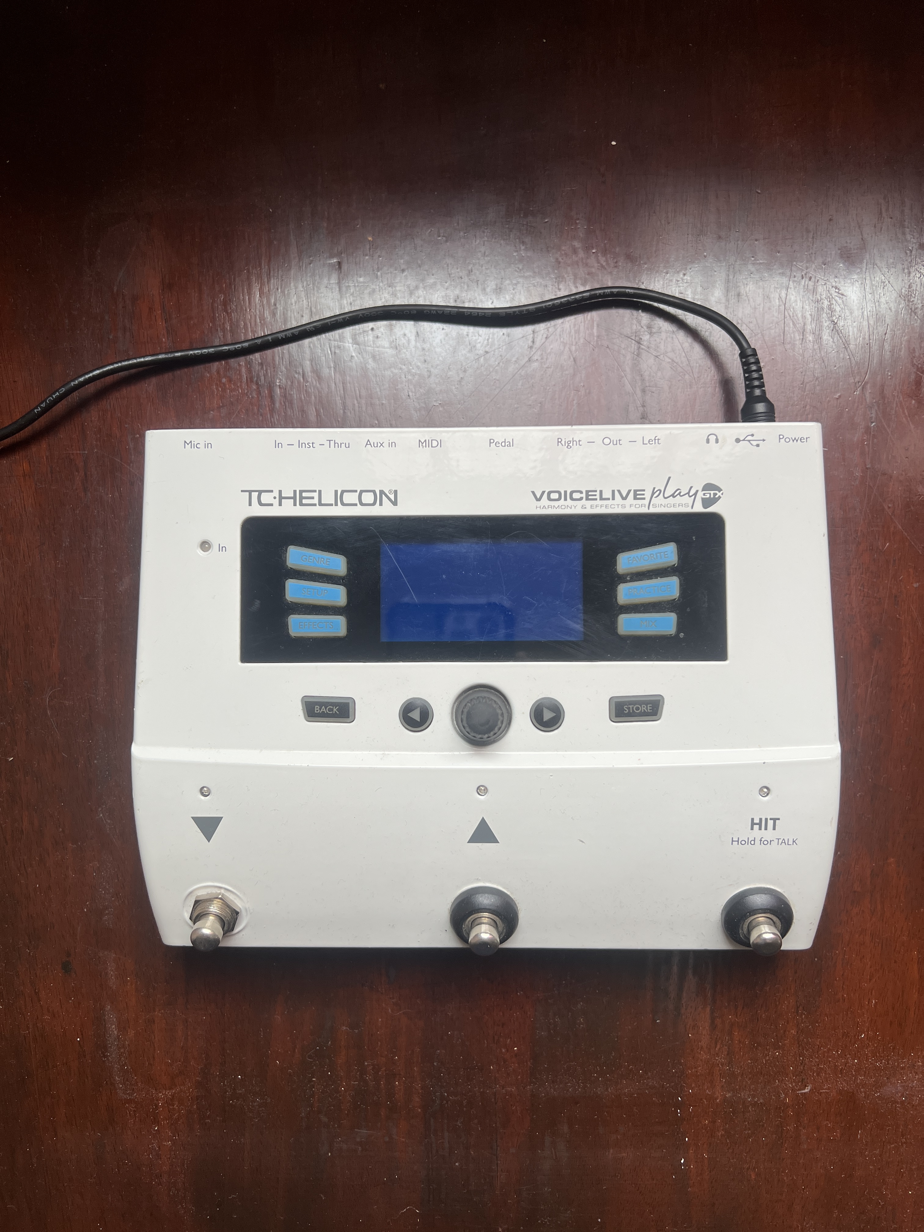 Vends TC-Helicon VoiceLive Play GTX