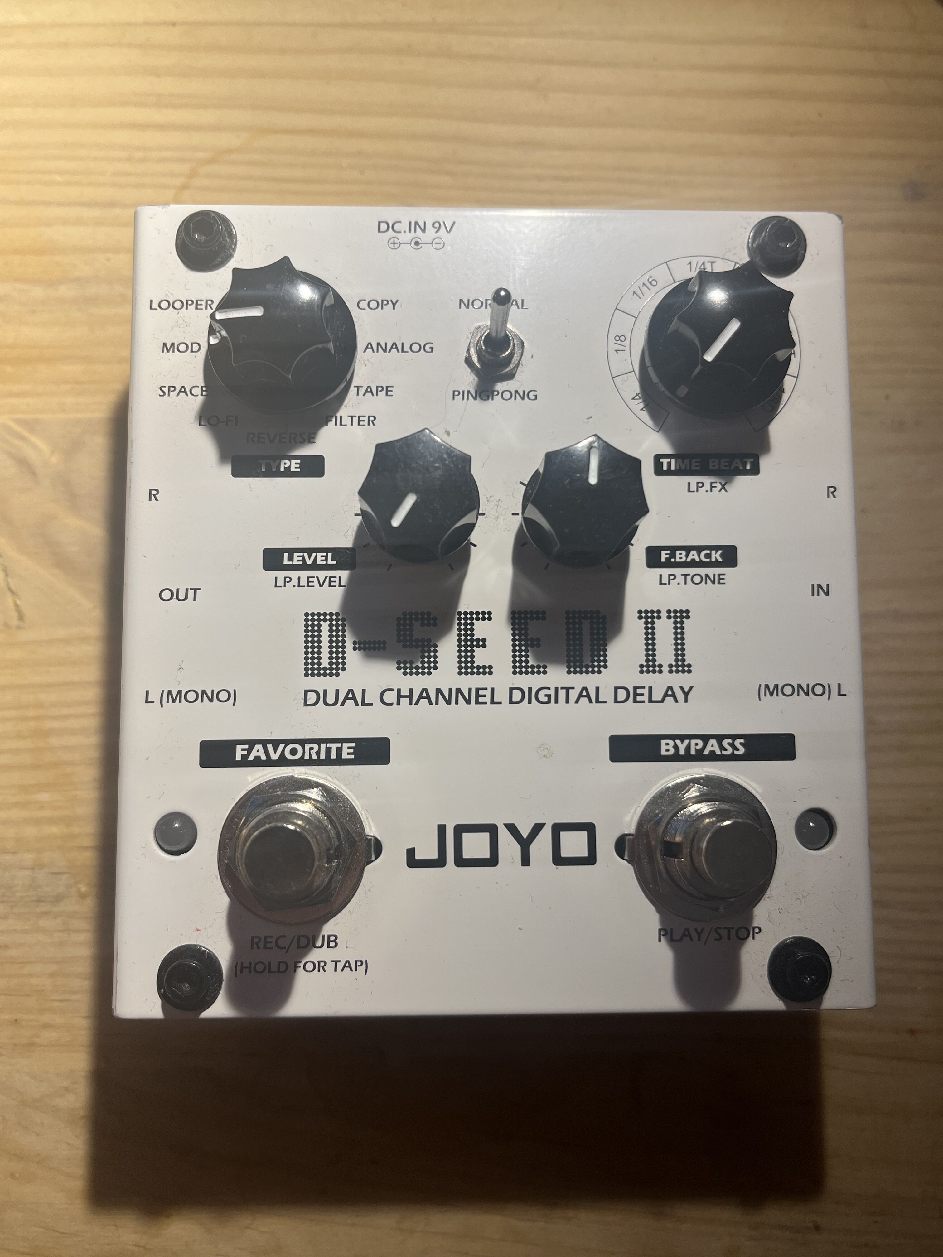 D-SEED II pédale delay