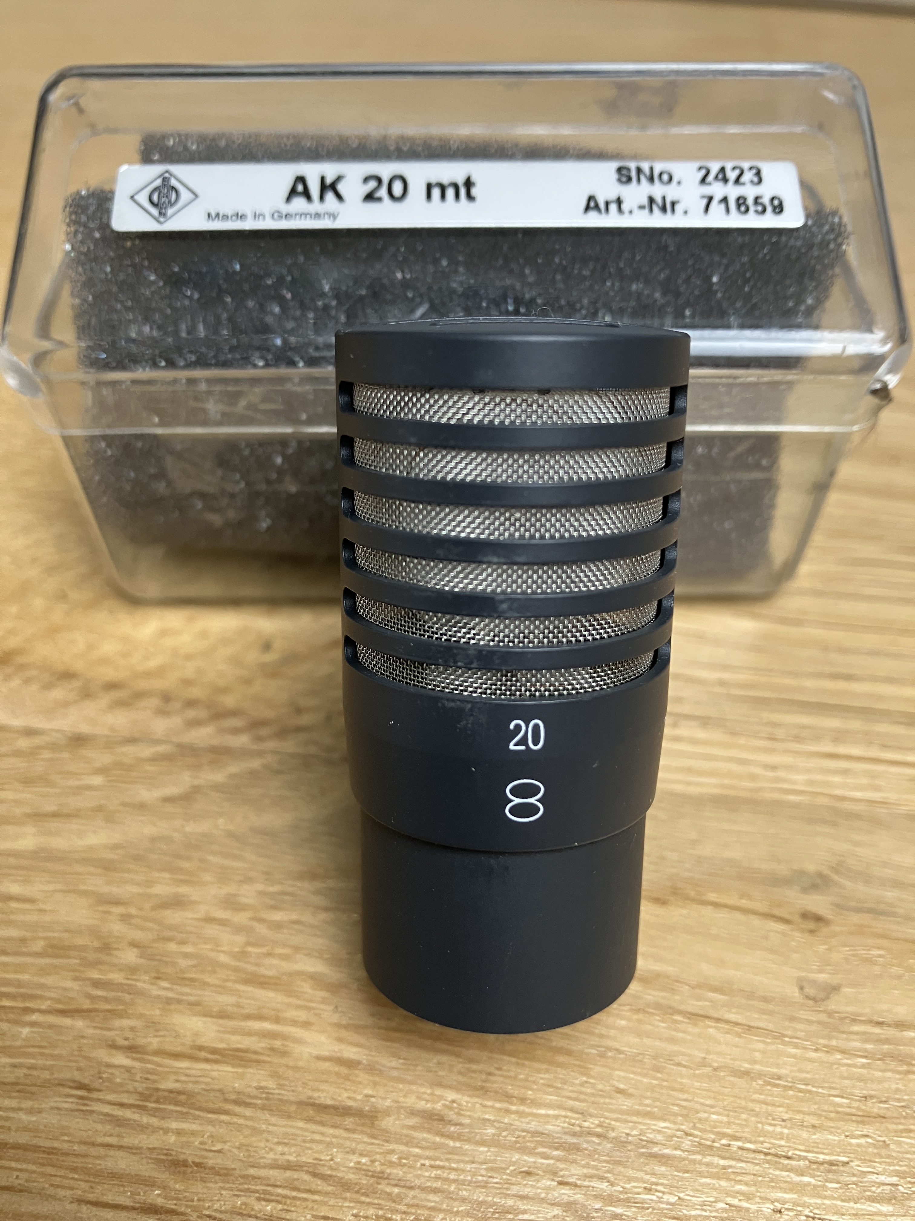 Capsule Neumann AK 20 neuve