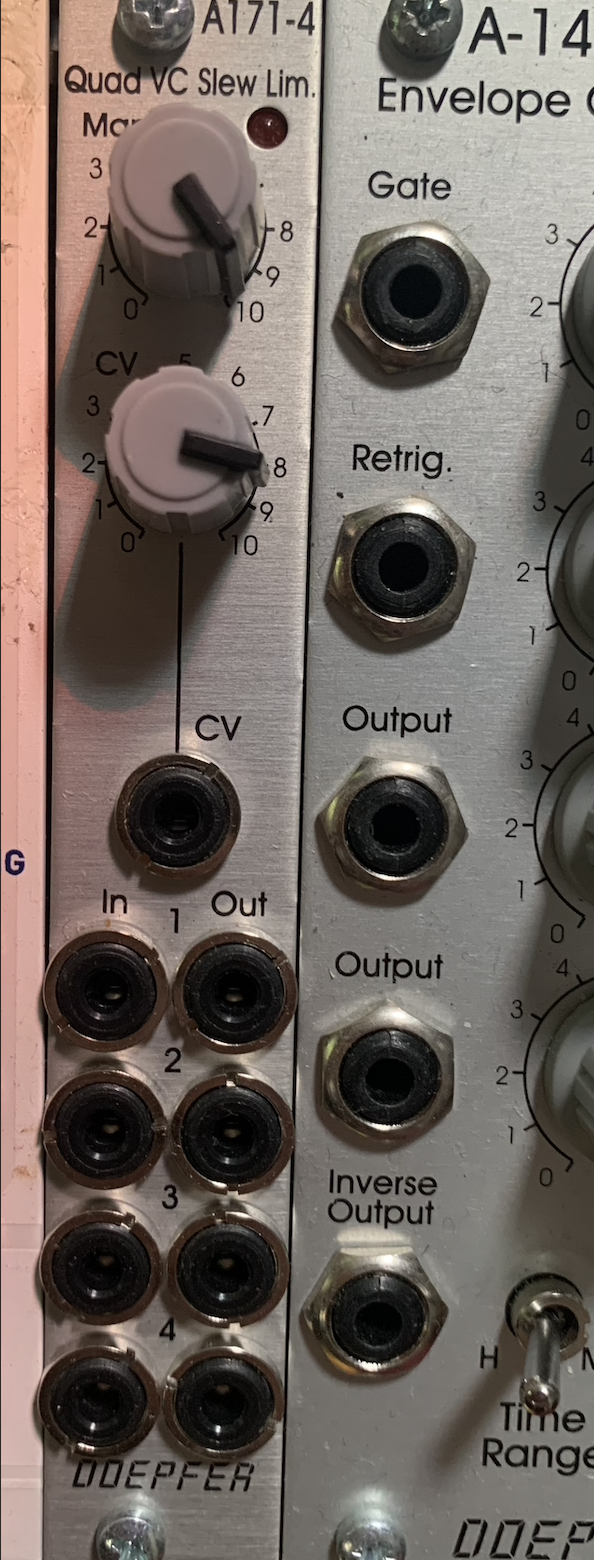 Vends Doepfer A-171-4 Quad VC Slew Limiter en excellent état