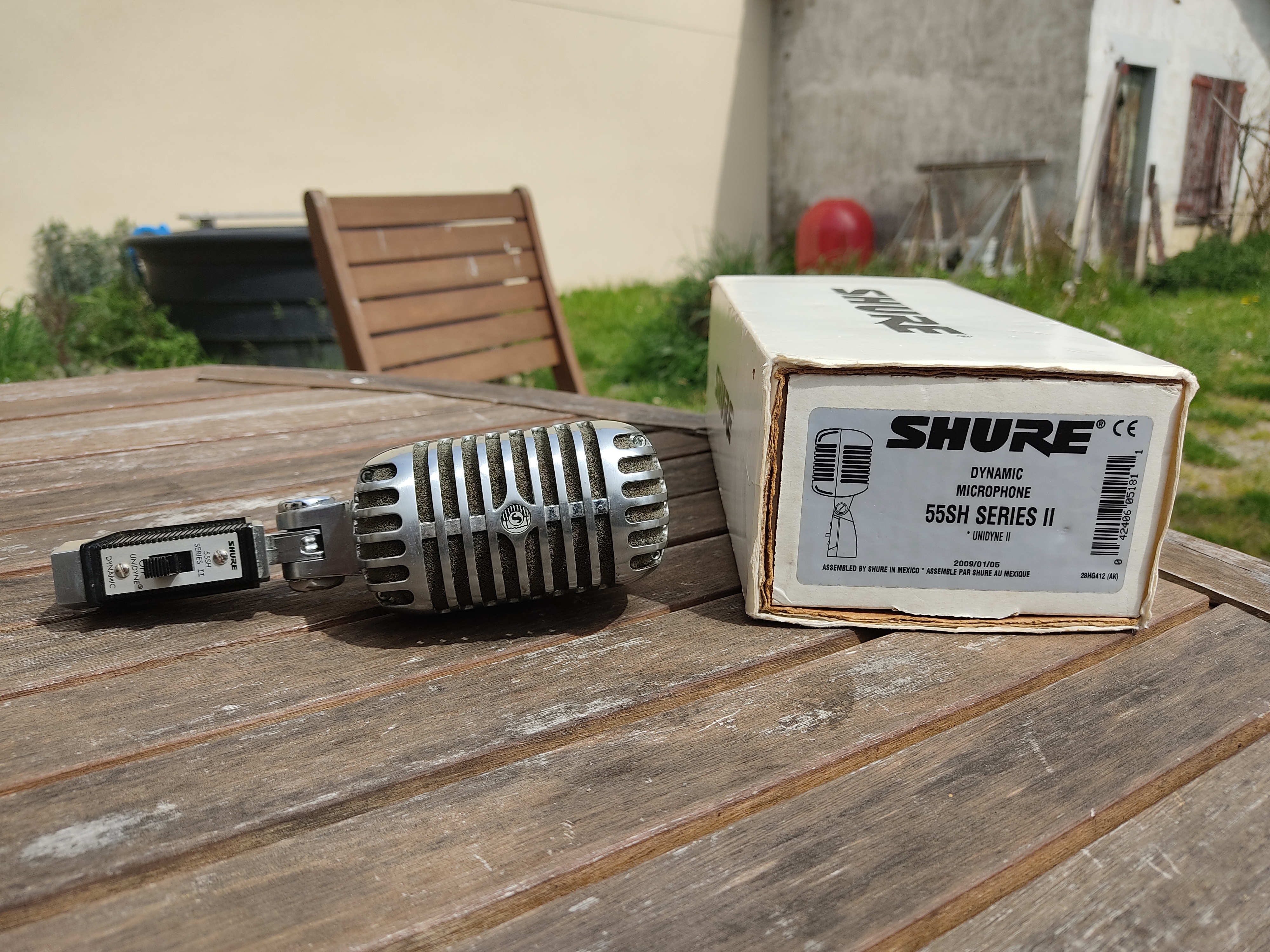 Vends micro SHURE 55sh série II