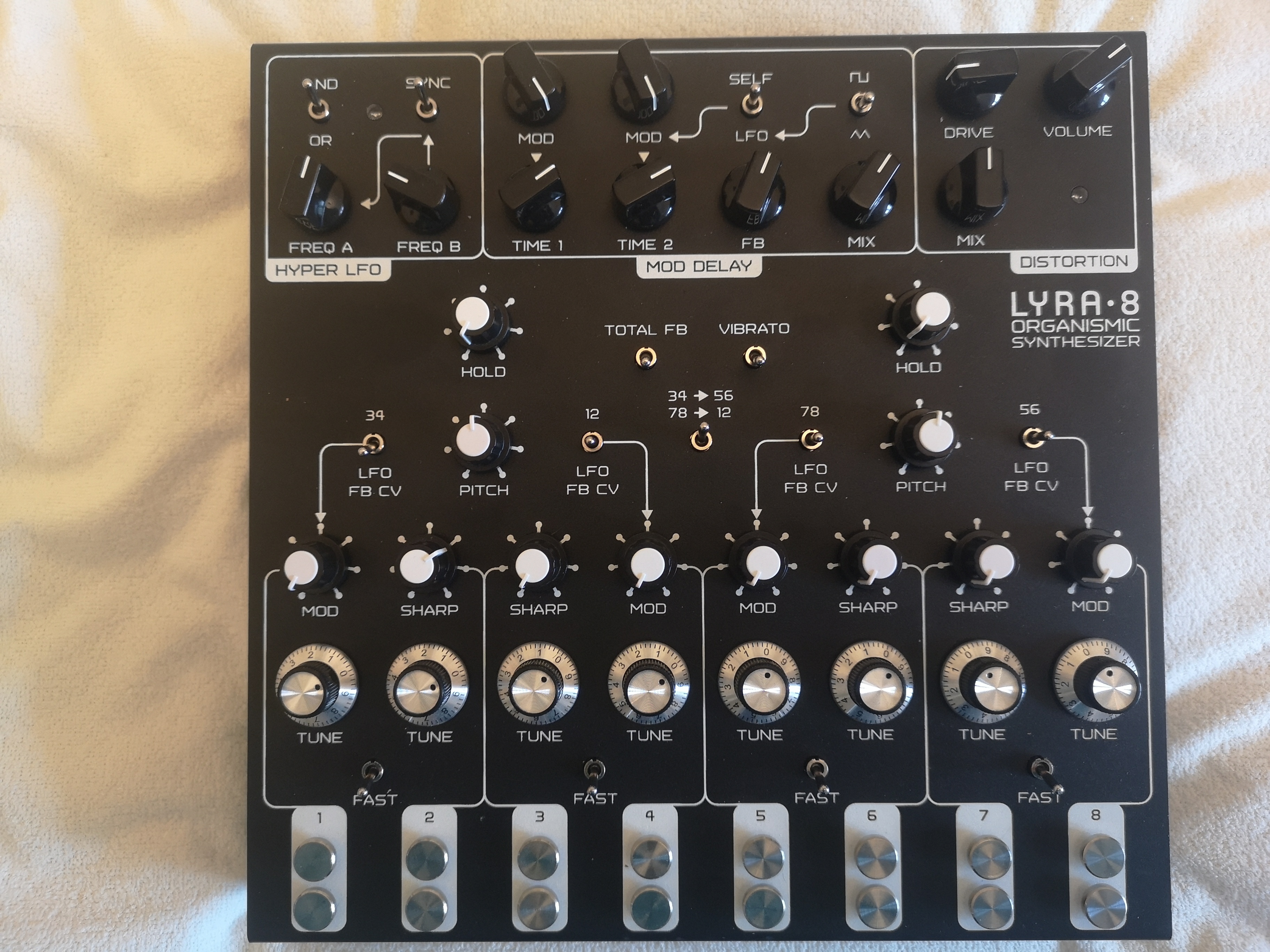 Lyra 8 + Decksaver + Adaptateur Ornament