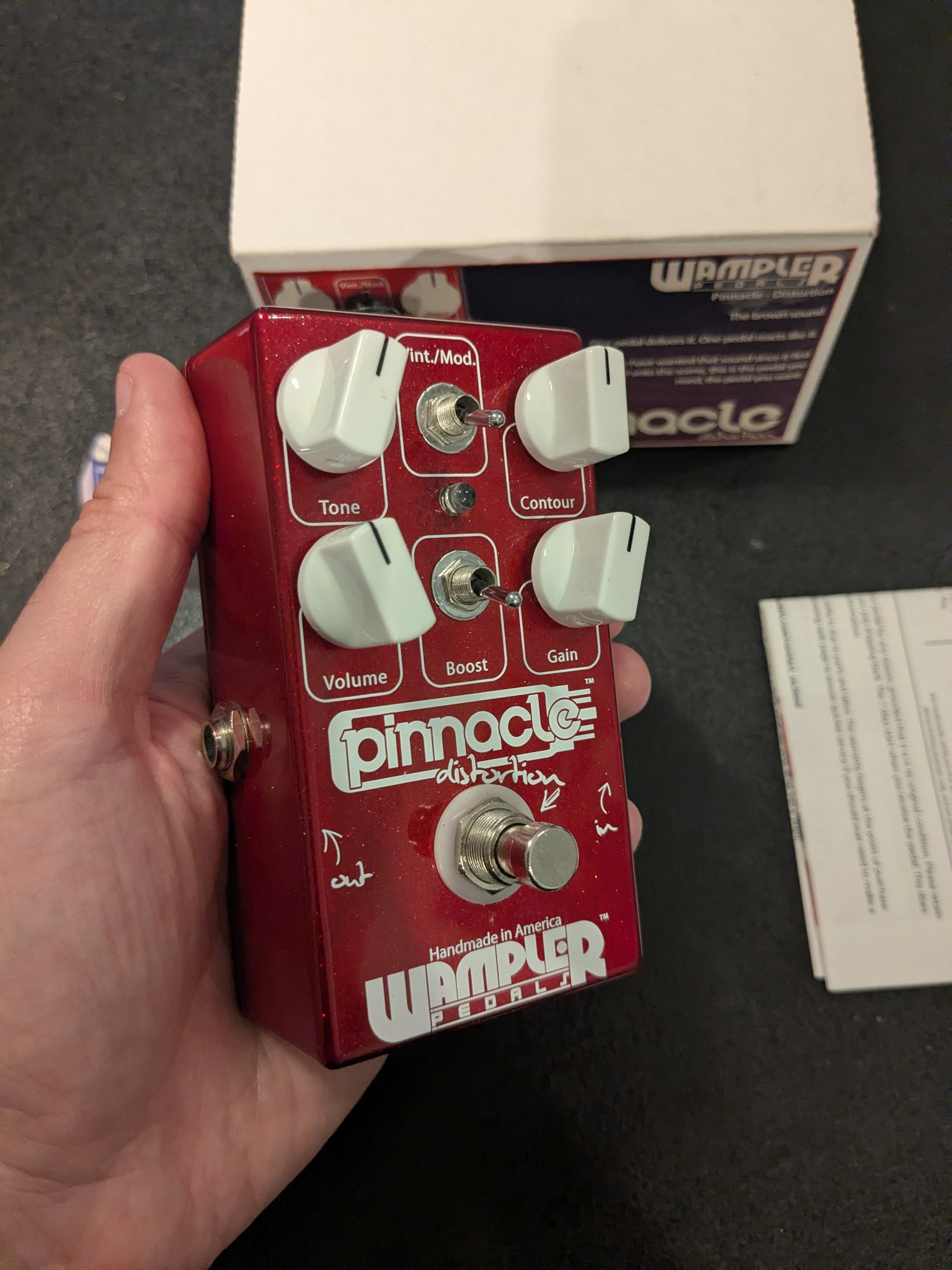Vends WAMPLER PINNACLE DISTORTION- Trés bon état - 80 € FDP IN