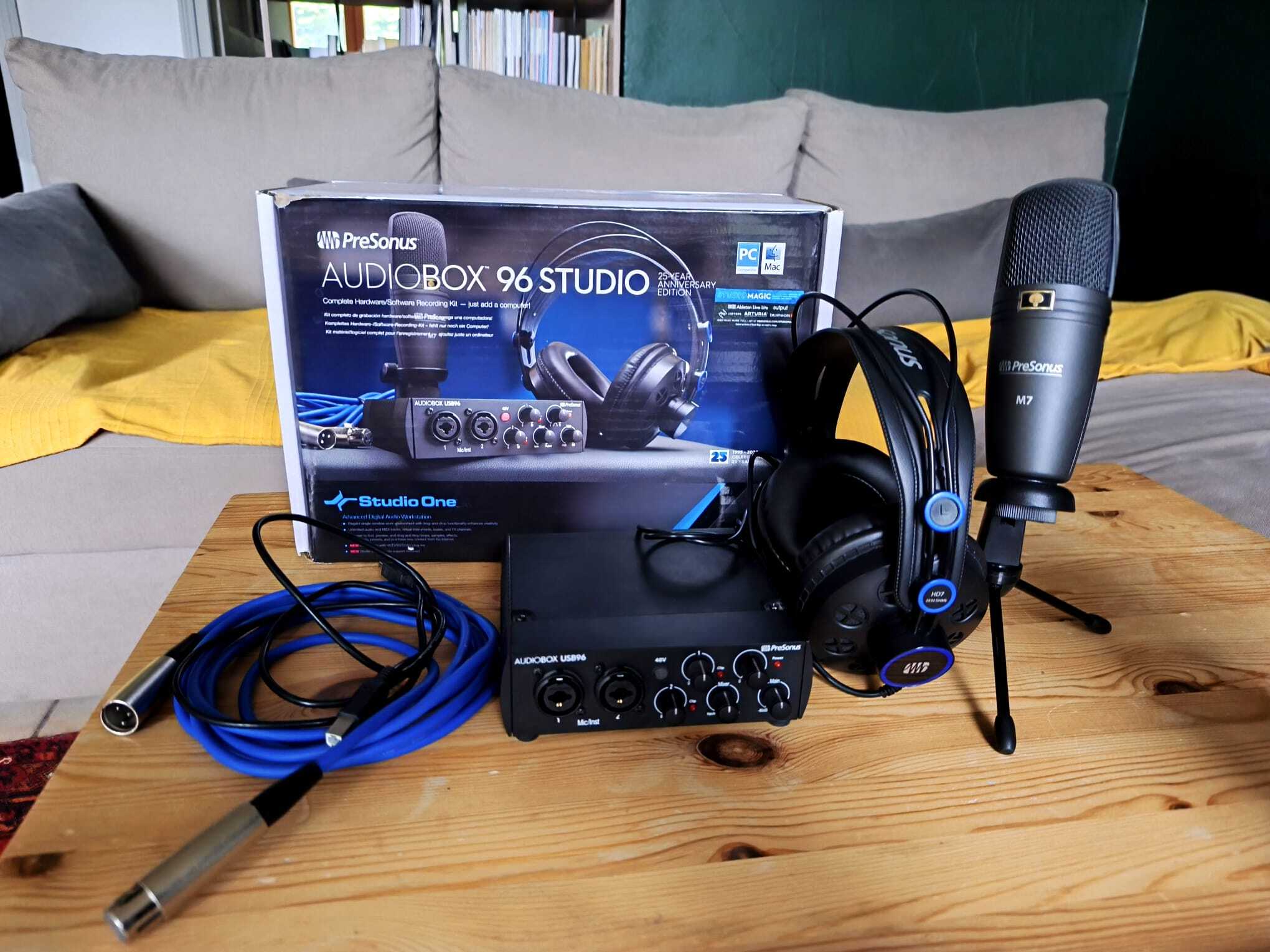 Pack complet Presonus Audiobox 96 Studio 25th anniversary