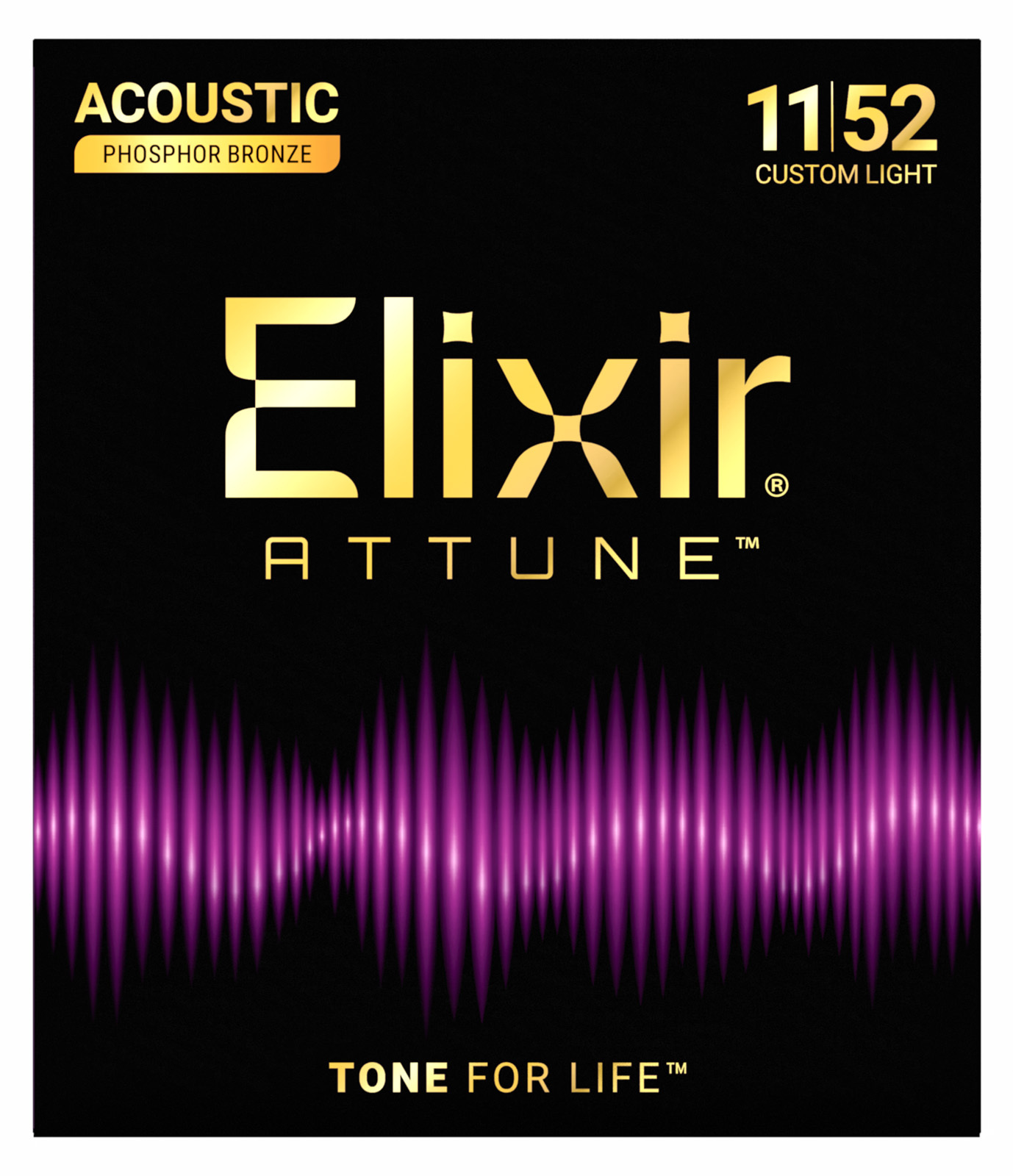 Attune Phosphor Bronze Acoustic Guitar Strings
