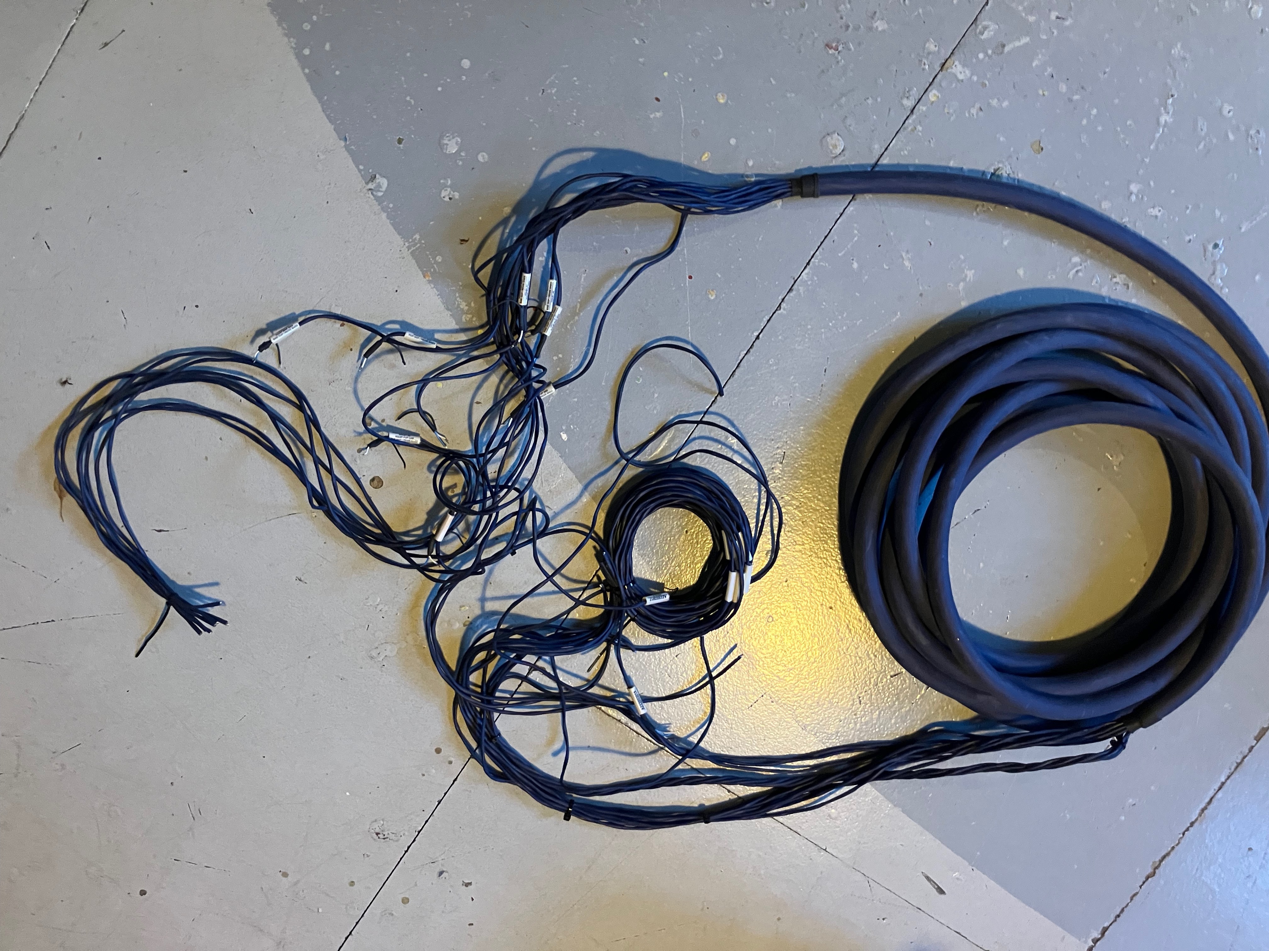 Cables multipaires à cabler 10m