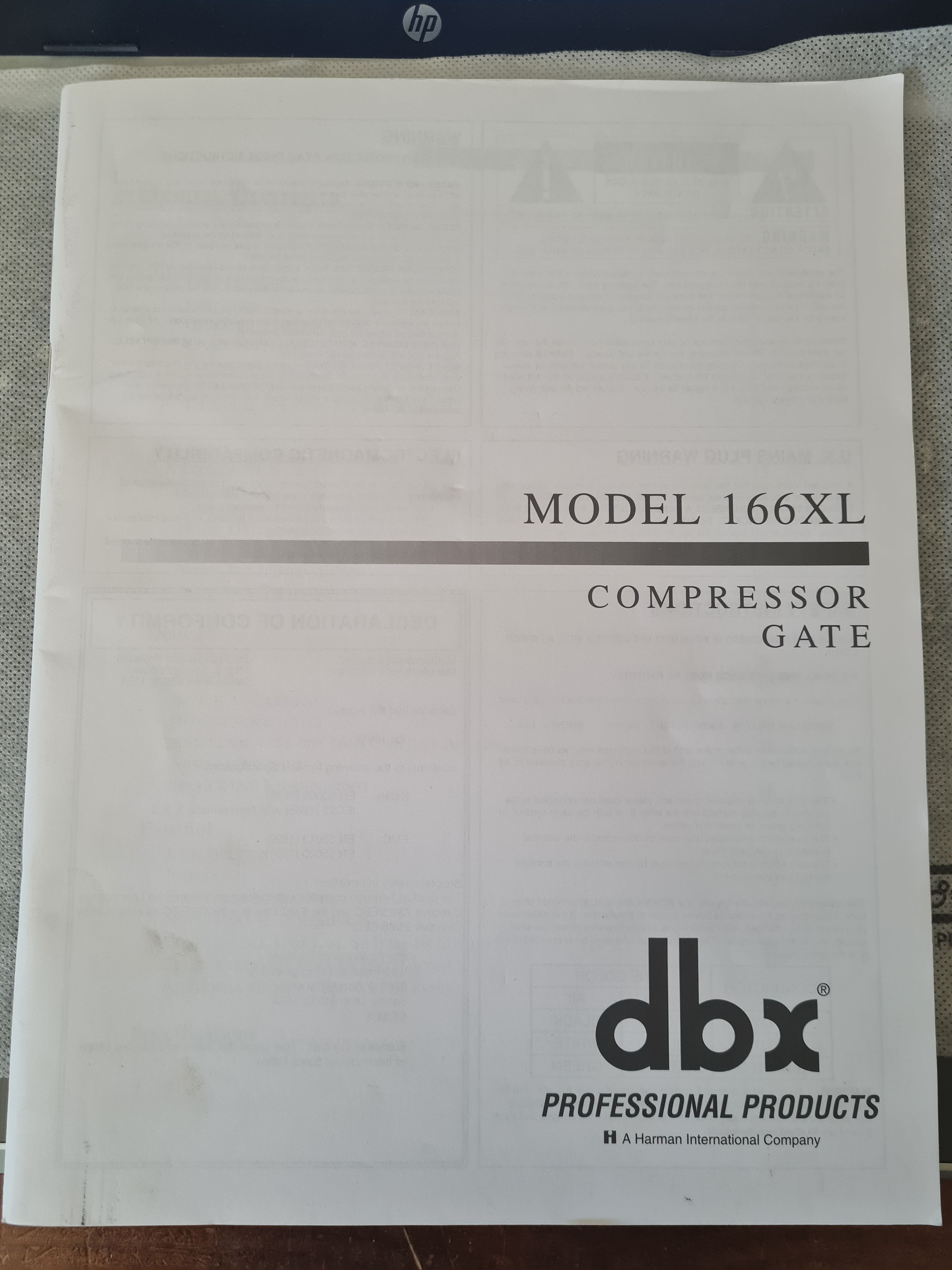 DOC DBX 166 XL