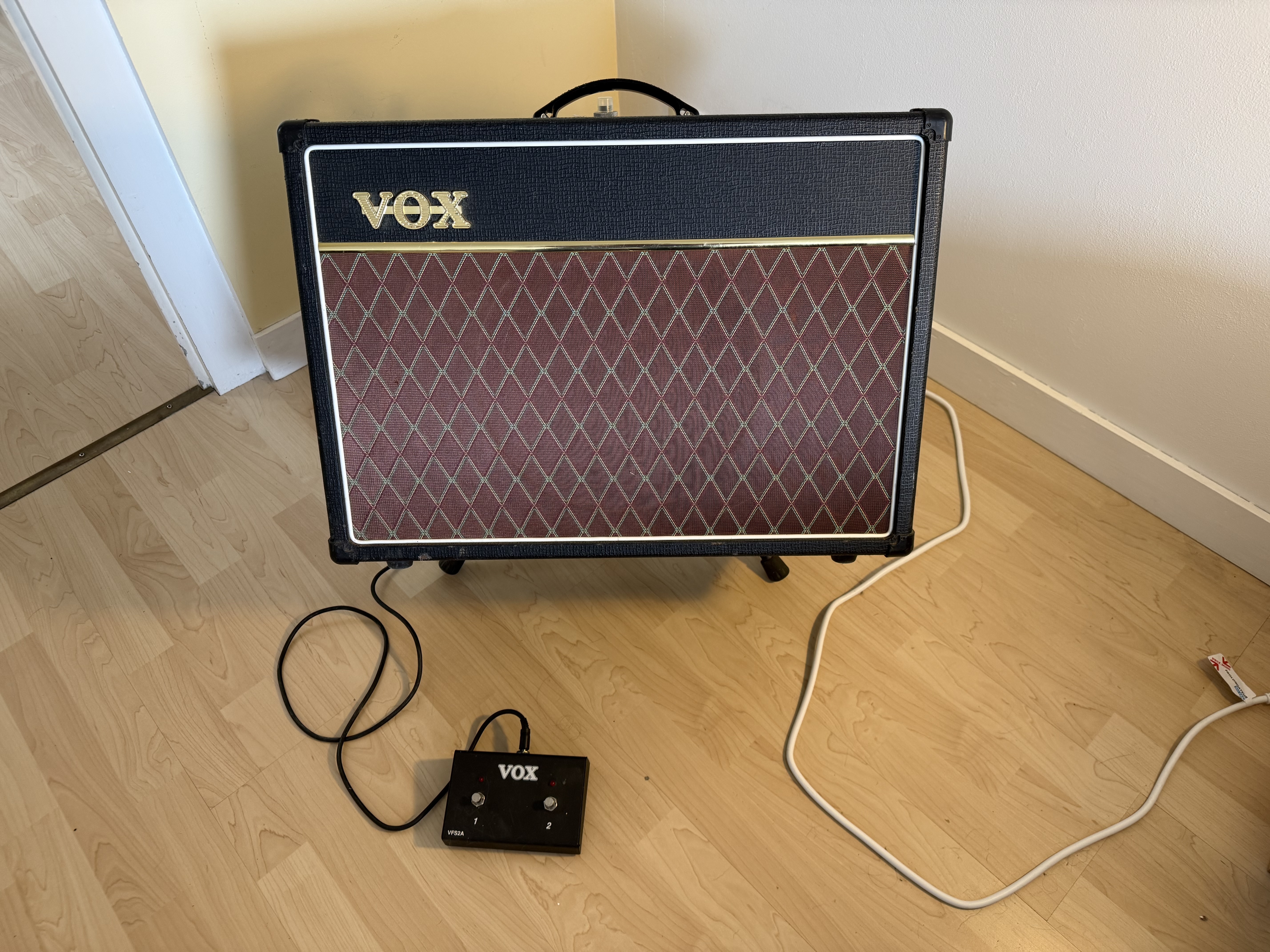 Vox AC15C1 + footswitch