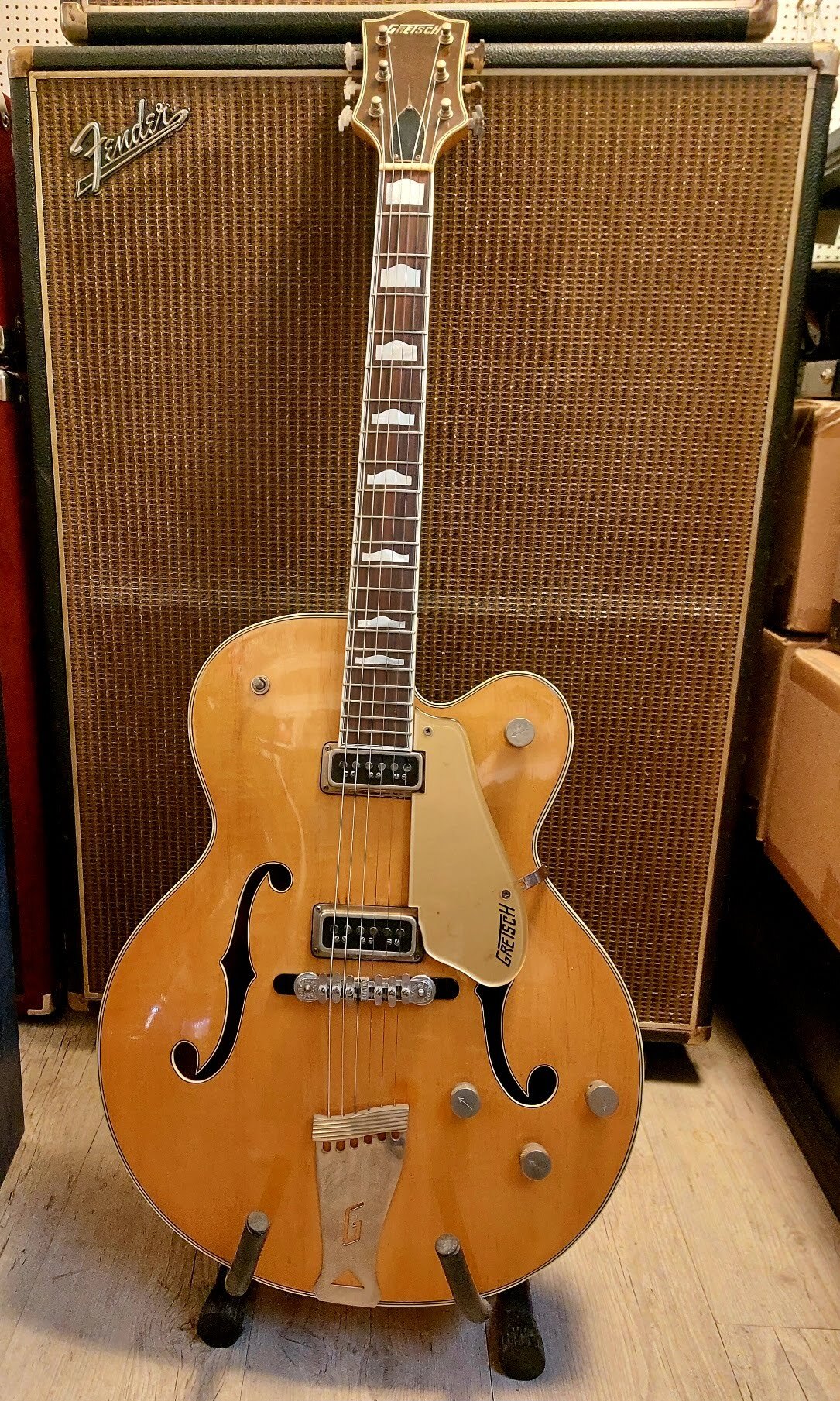 Gretsch Country Club 6192-3 Blond Natural 1956