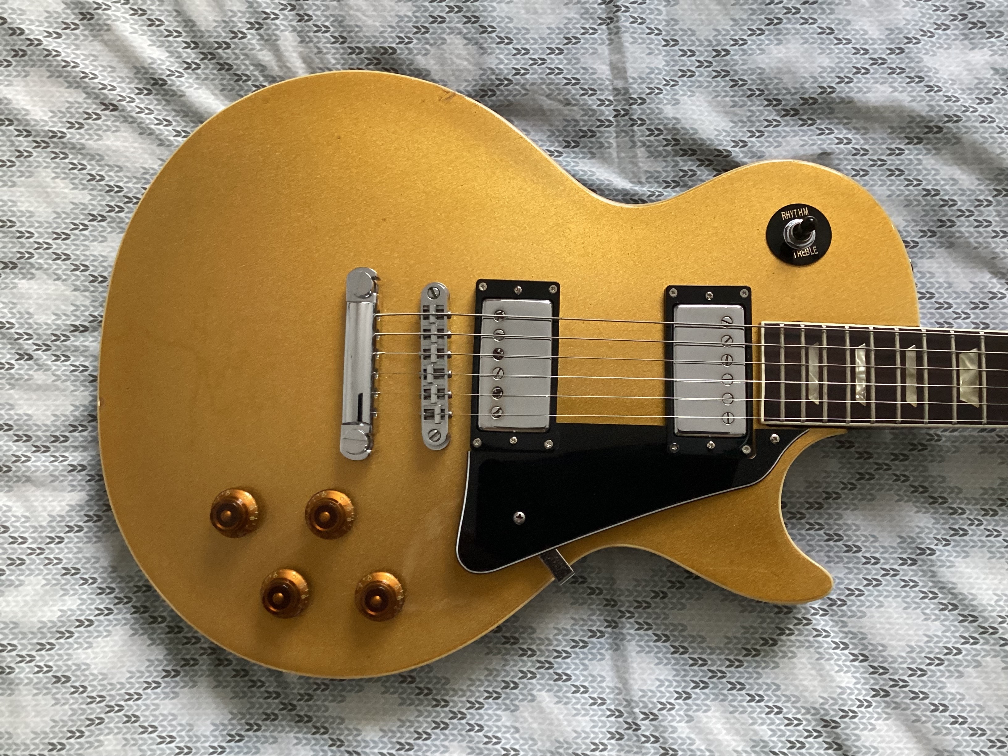 Greco Les Paul Goldtop Guitar 1975 or 76 Made in Japan