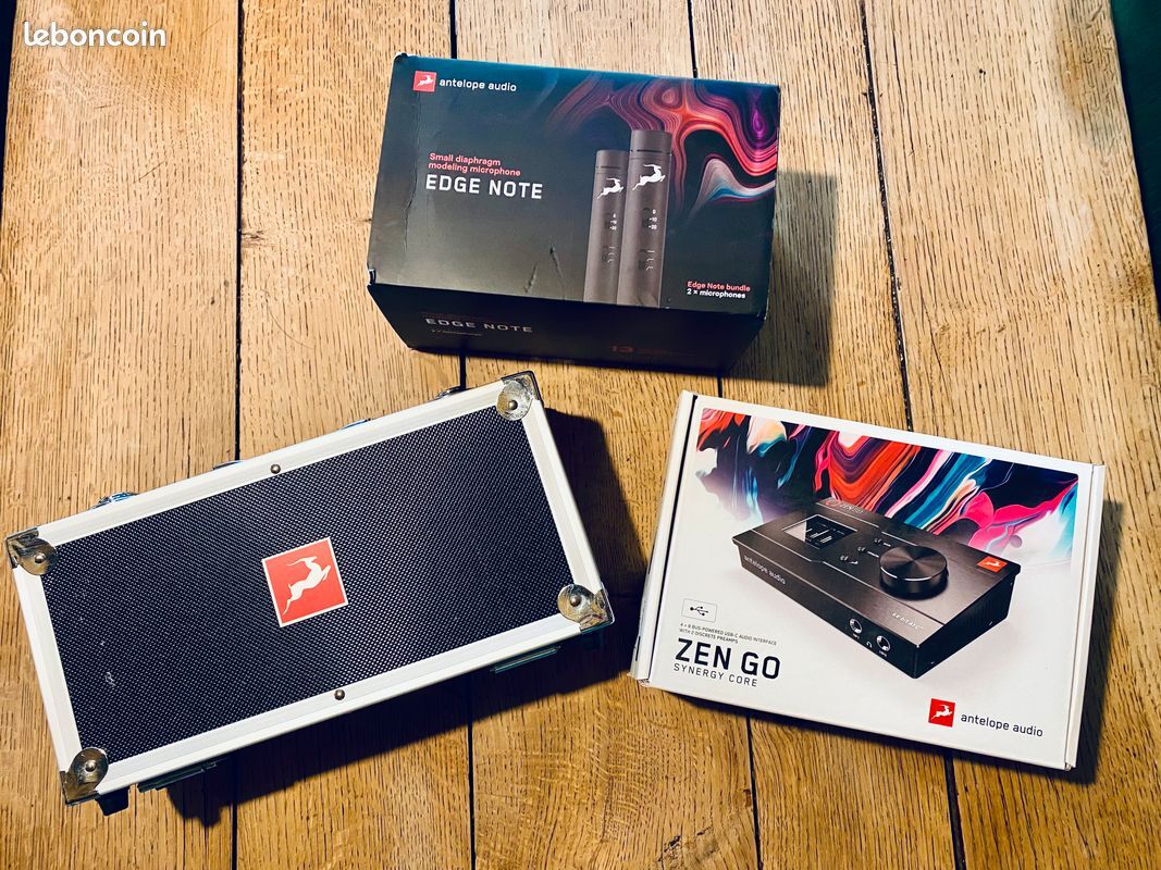 Homestudio Complet Antelope Audio (interface + 3 micros)