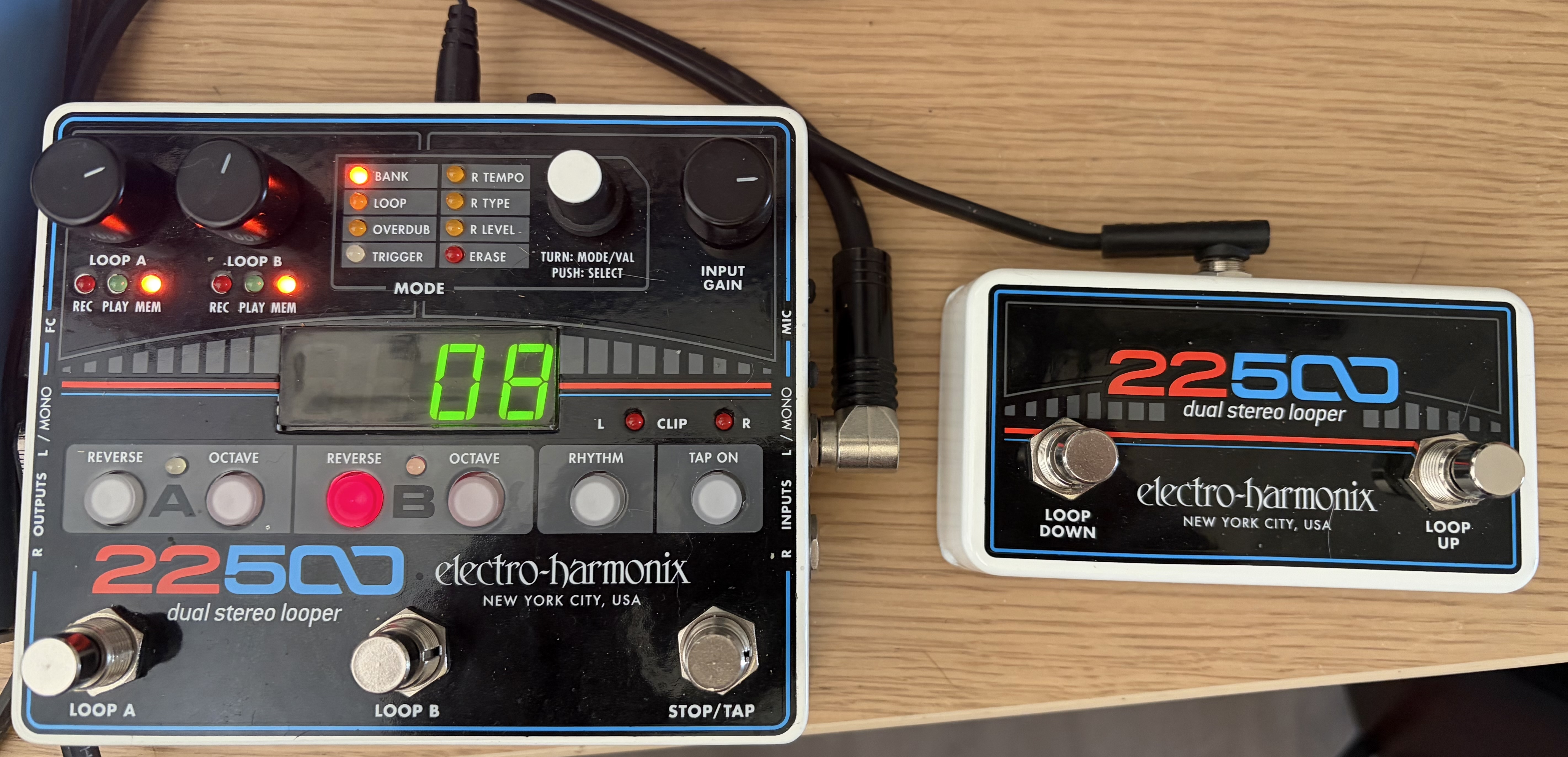 Looper EHX 22500+foot controller