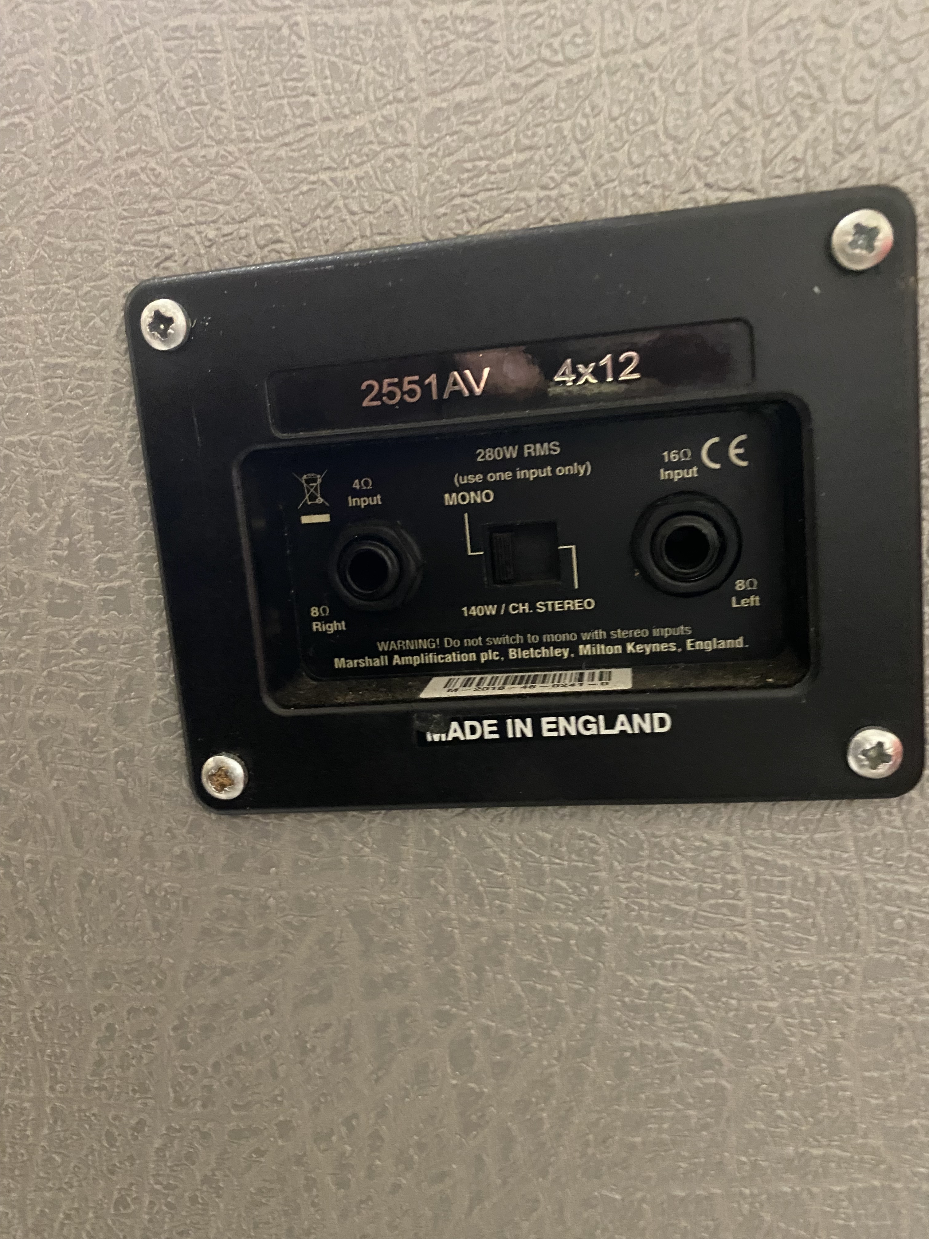 Marshall 2551AV (17249)