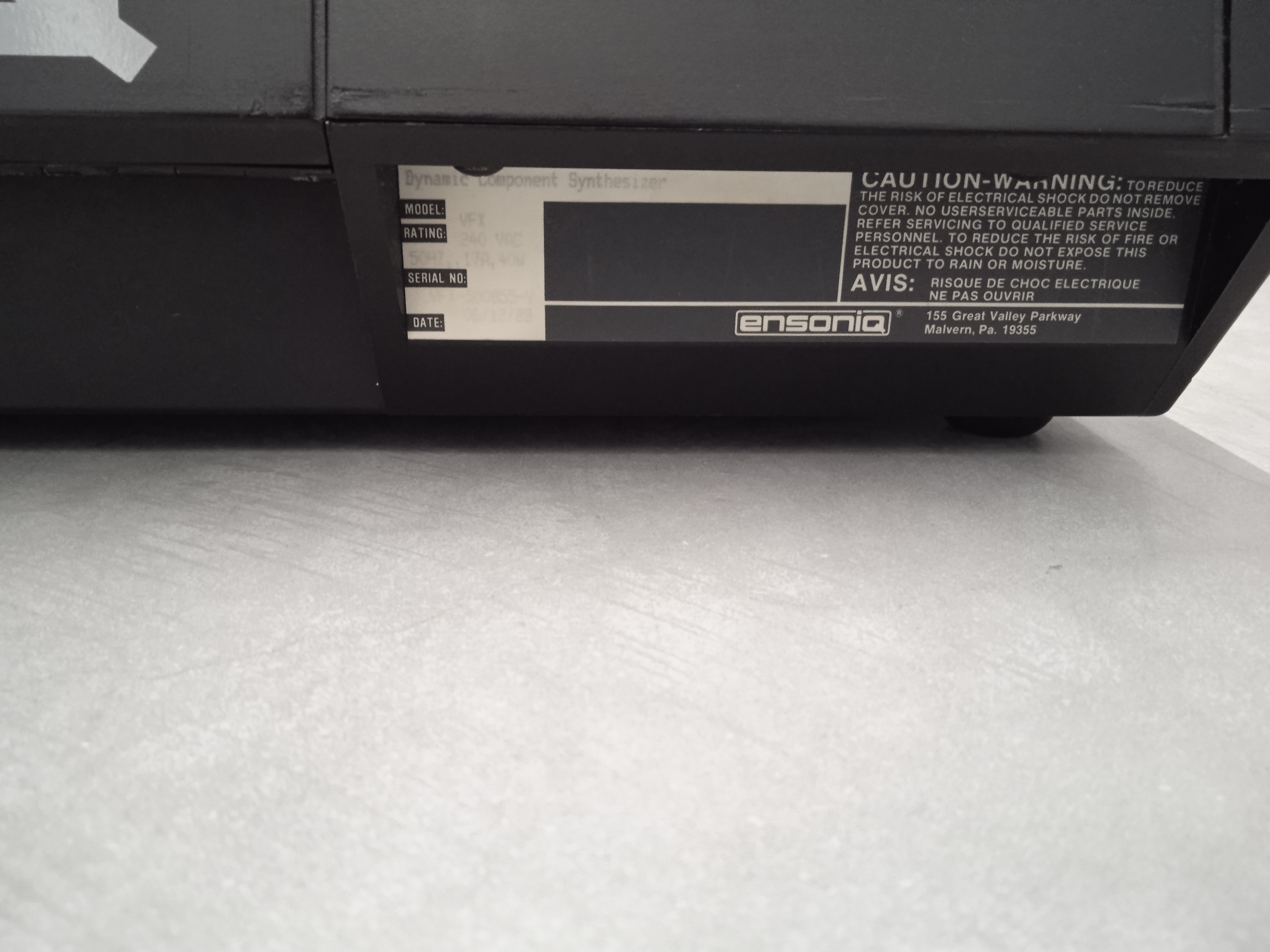 Ensoniq VFX (70671)