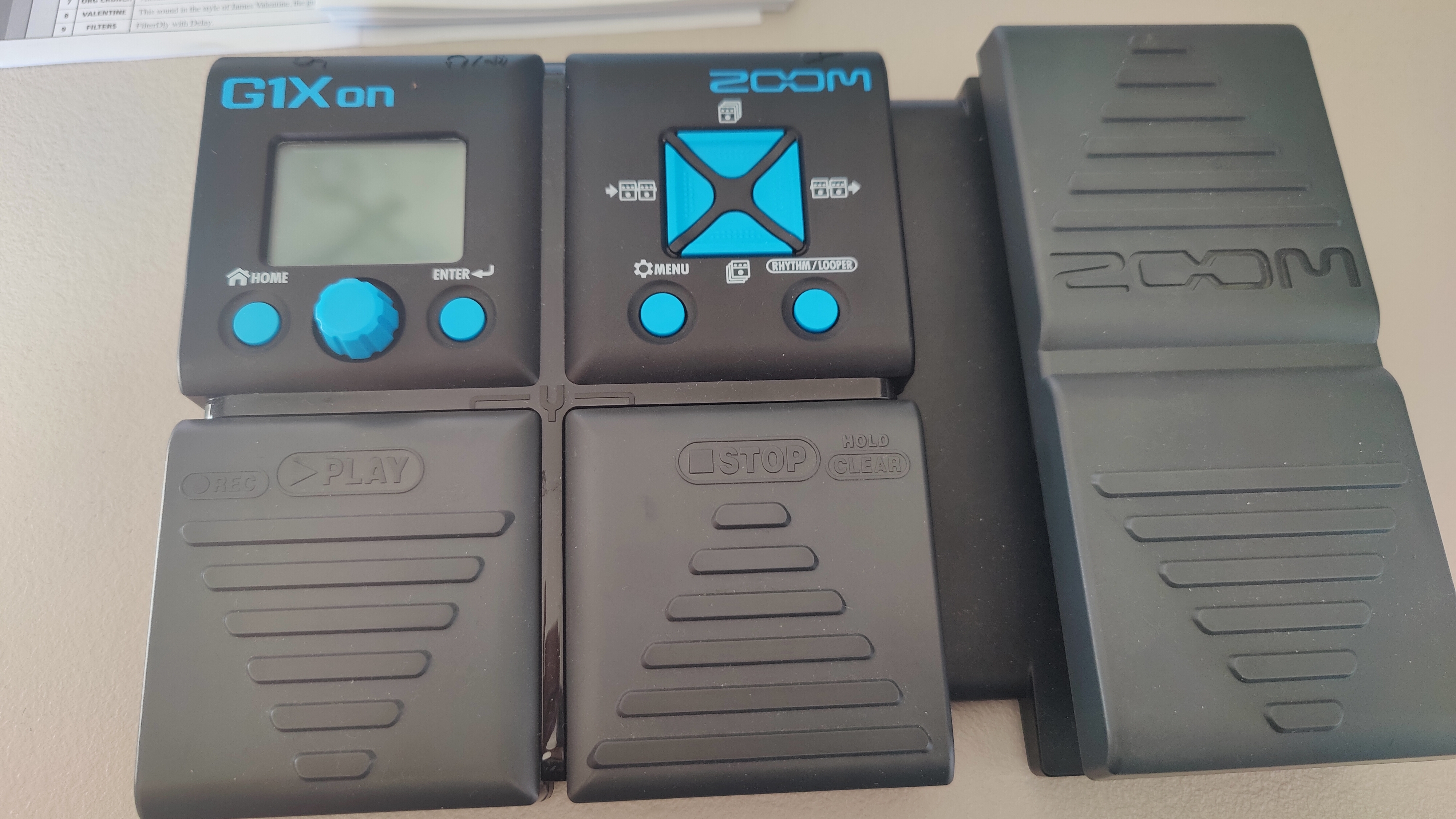 Multi effets Zoom G1X on