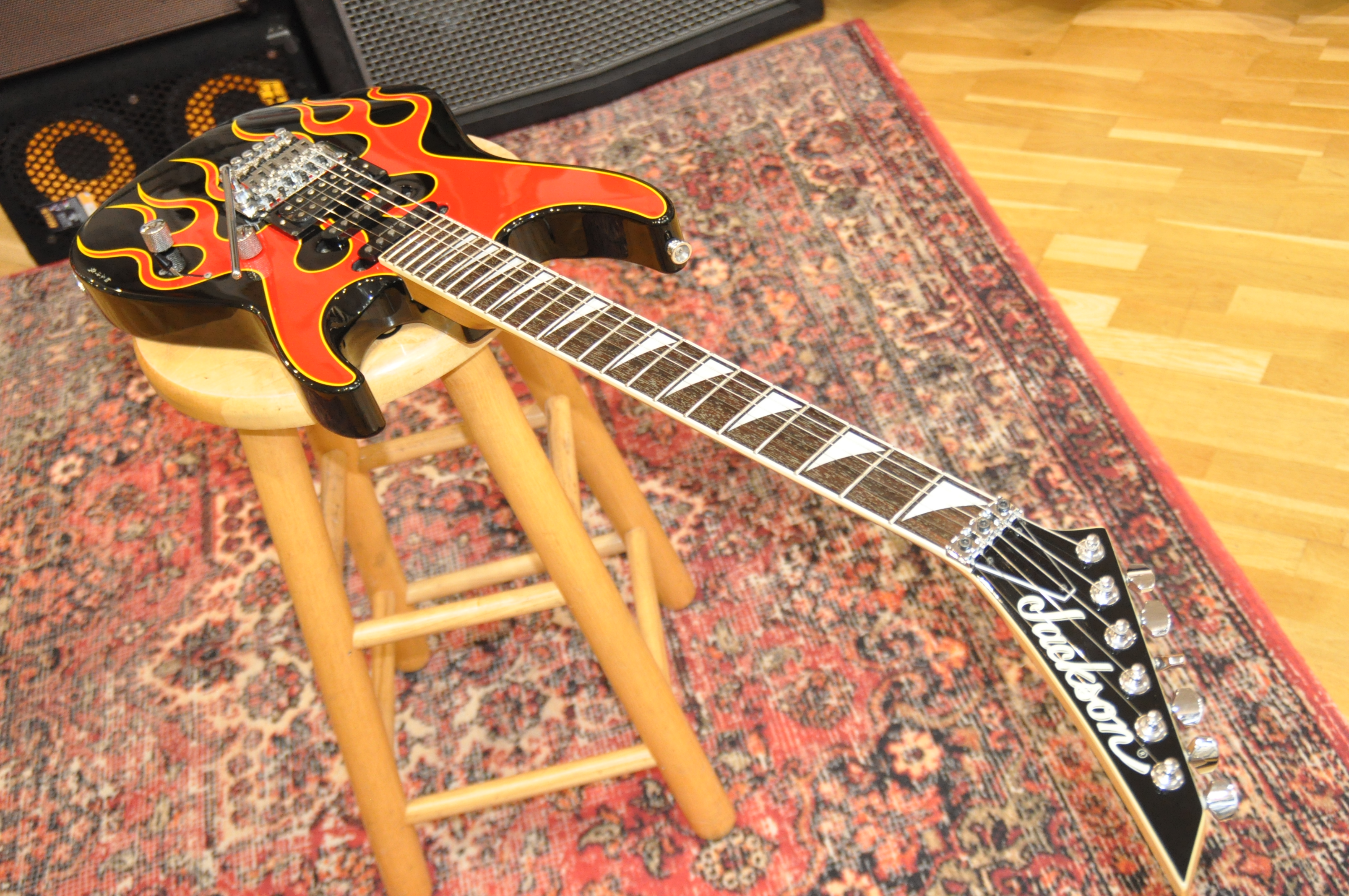 Jackson DK2 Dinky Hot Rod Flames (64192)