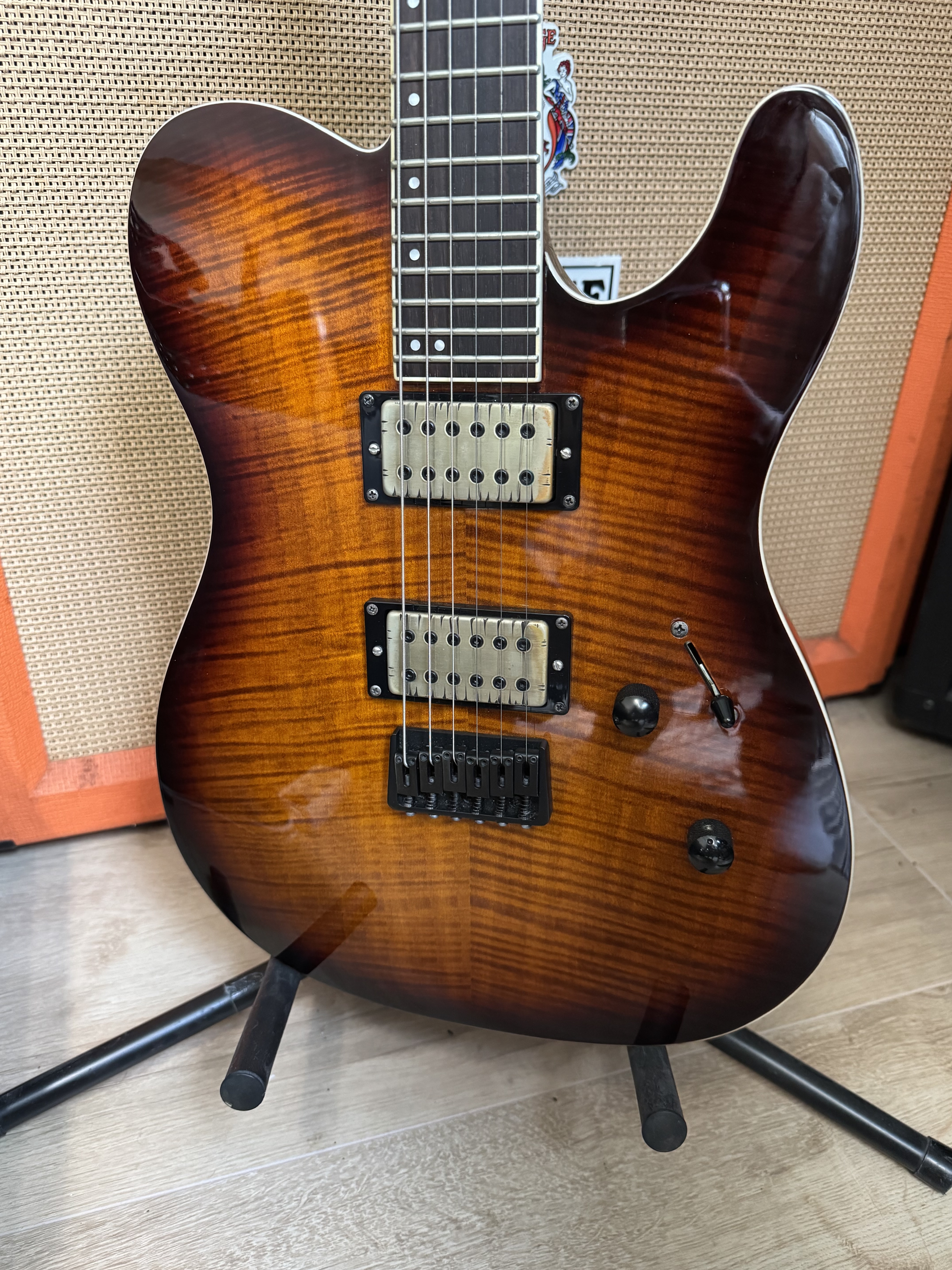 LTD TE401FM + Bare Knuckle Aftermath