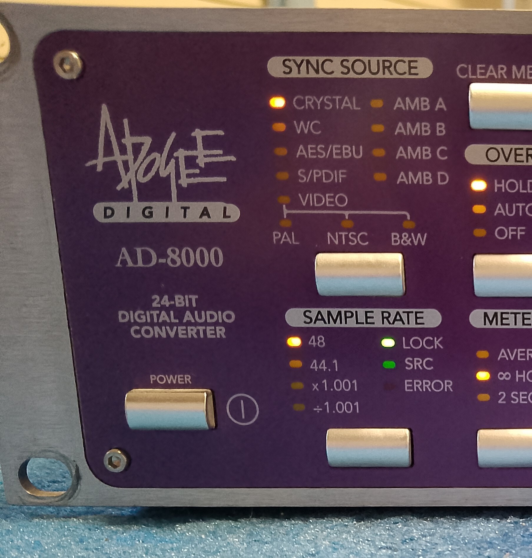 Vends APOGEE AD-8000 24 bits 8 canaux sans extensions