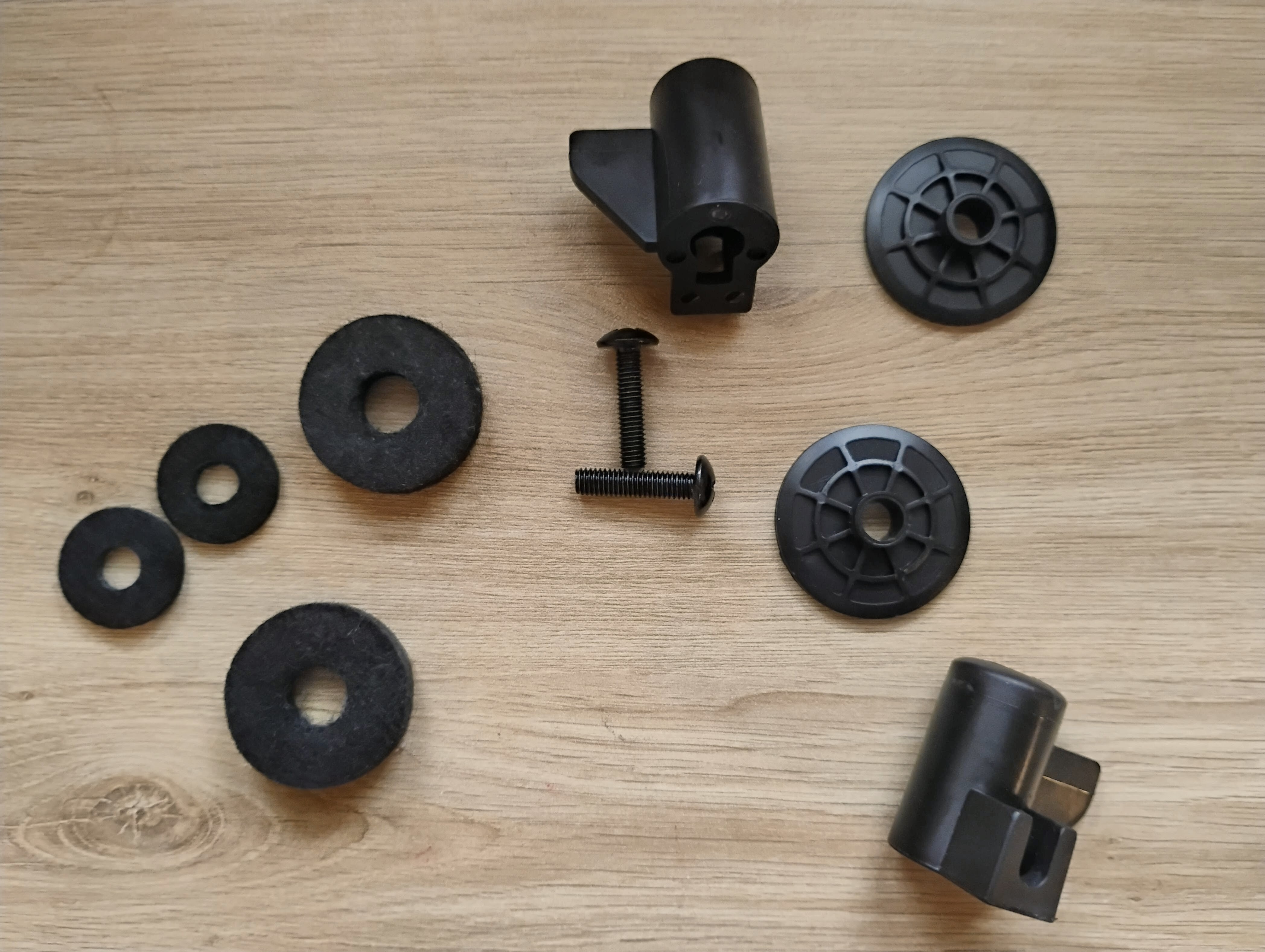 2 Stopper Anti-Rotation Pour Pad De Cymbale 