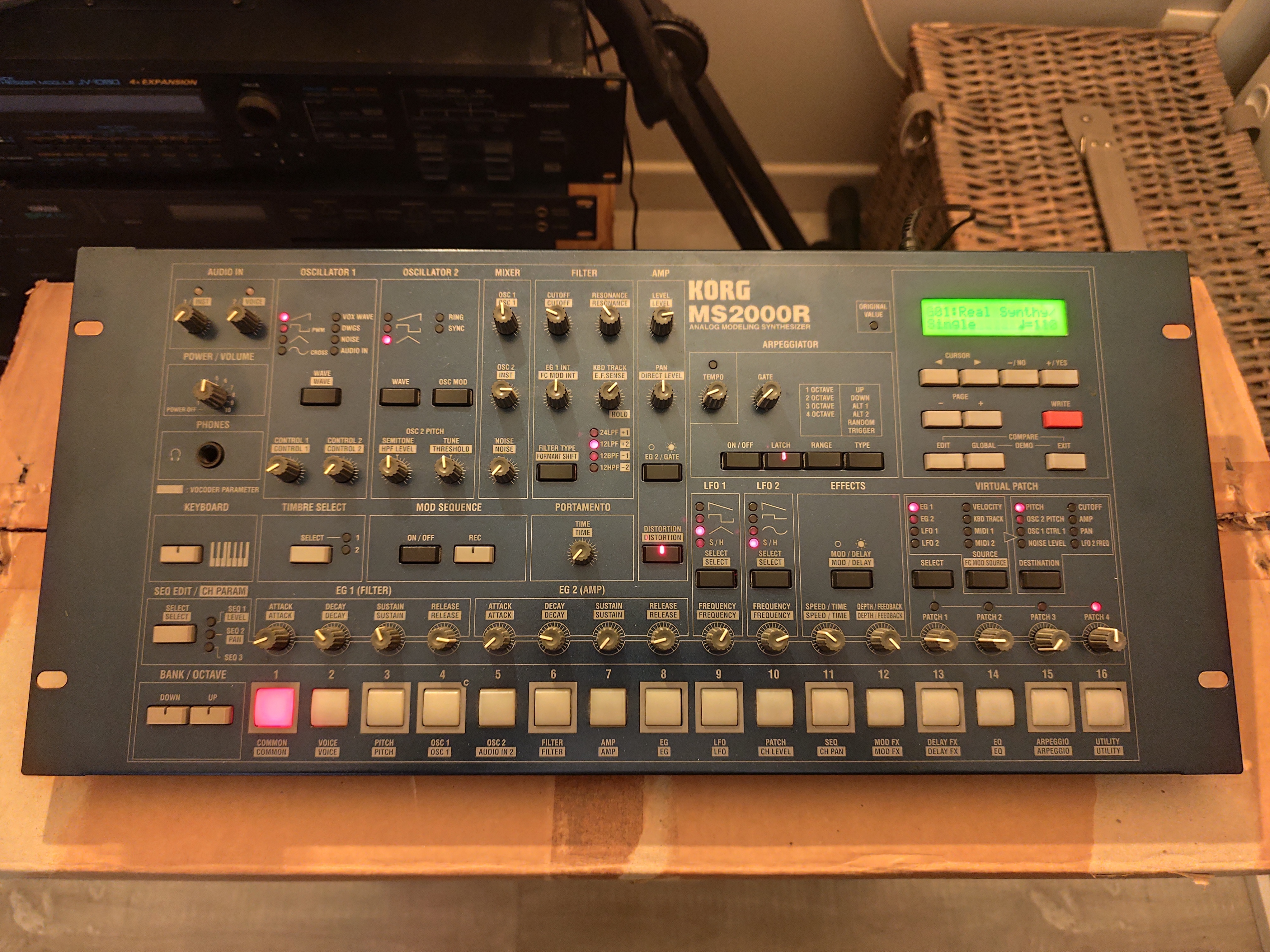 MS2000 rack au complet 