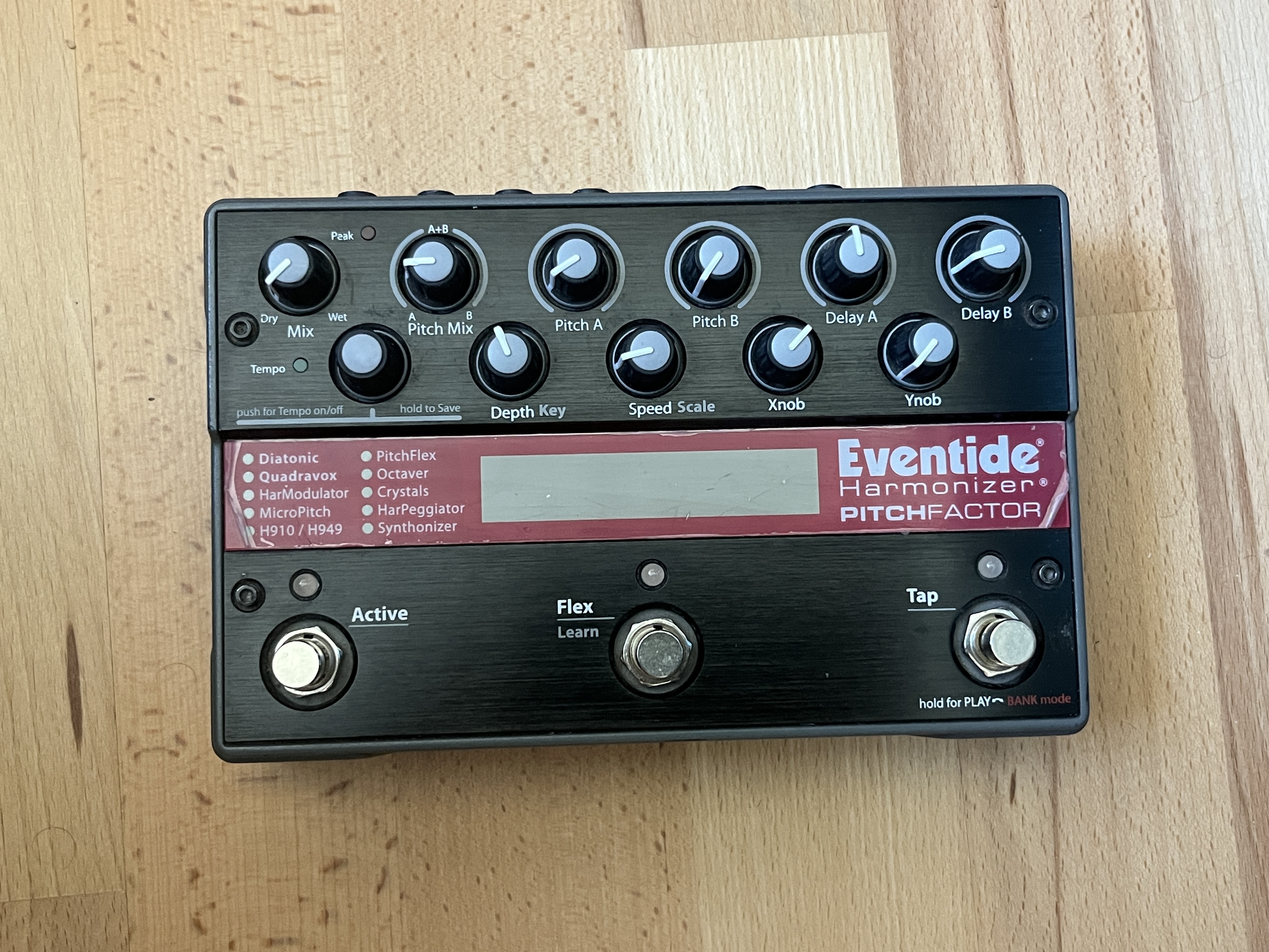 Vends PITCHFACTOR de chez EVENTIDE