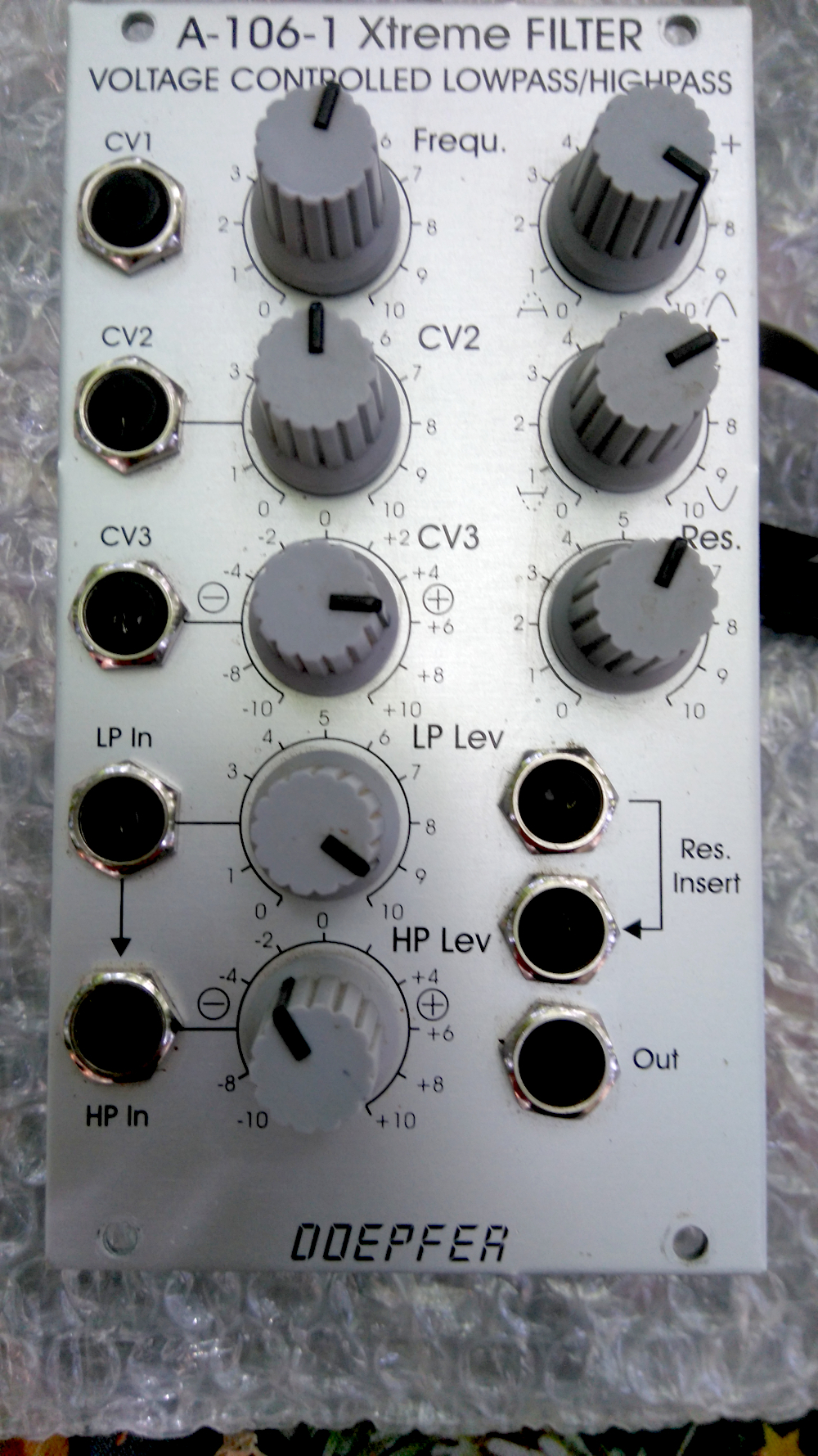 Vends Doepfer A106-1 X-trem filter 