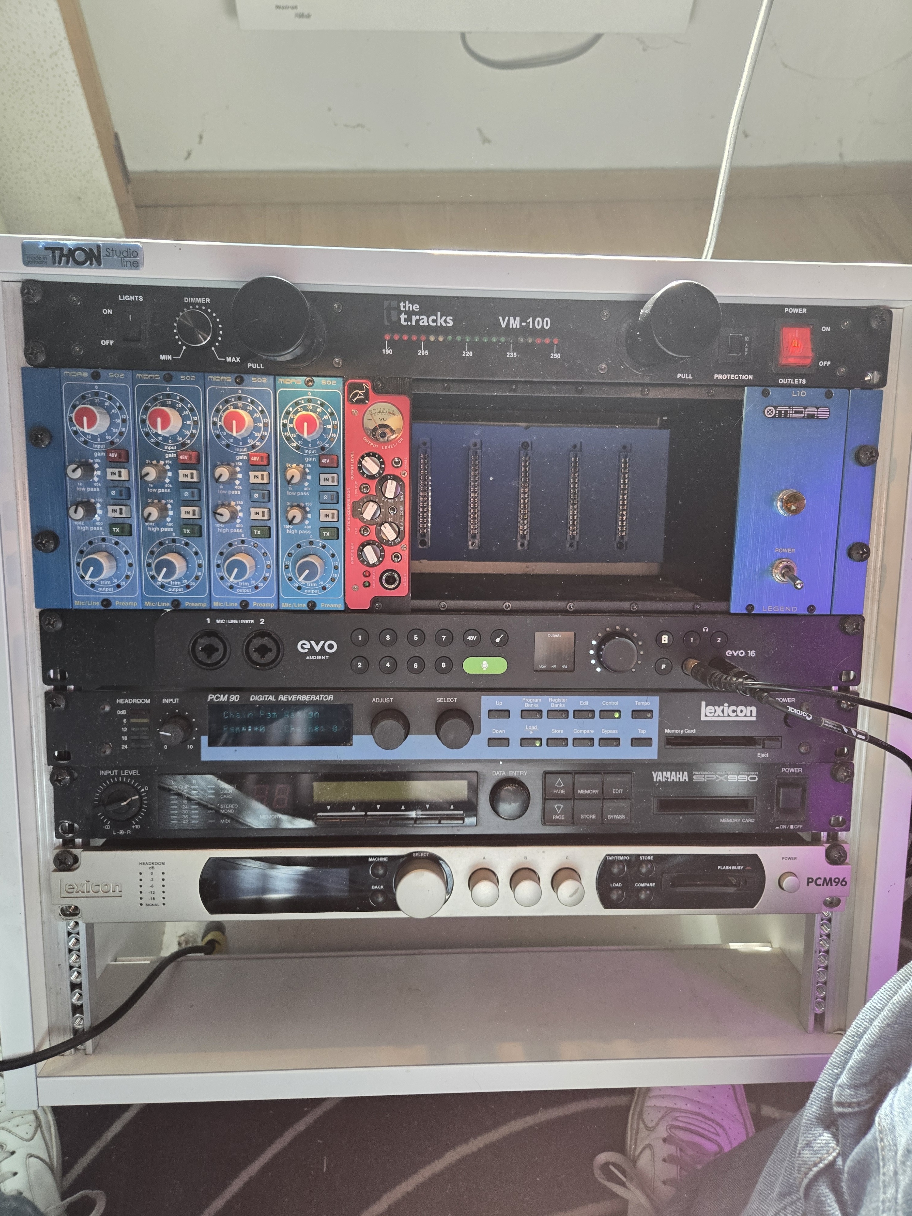 Midas L10 legend, + 4* 502+ 1*SM PRO TUBE BOX 2