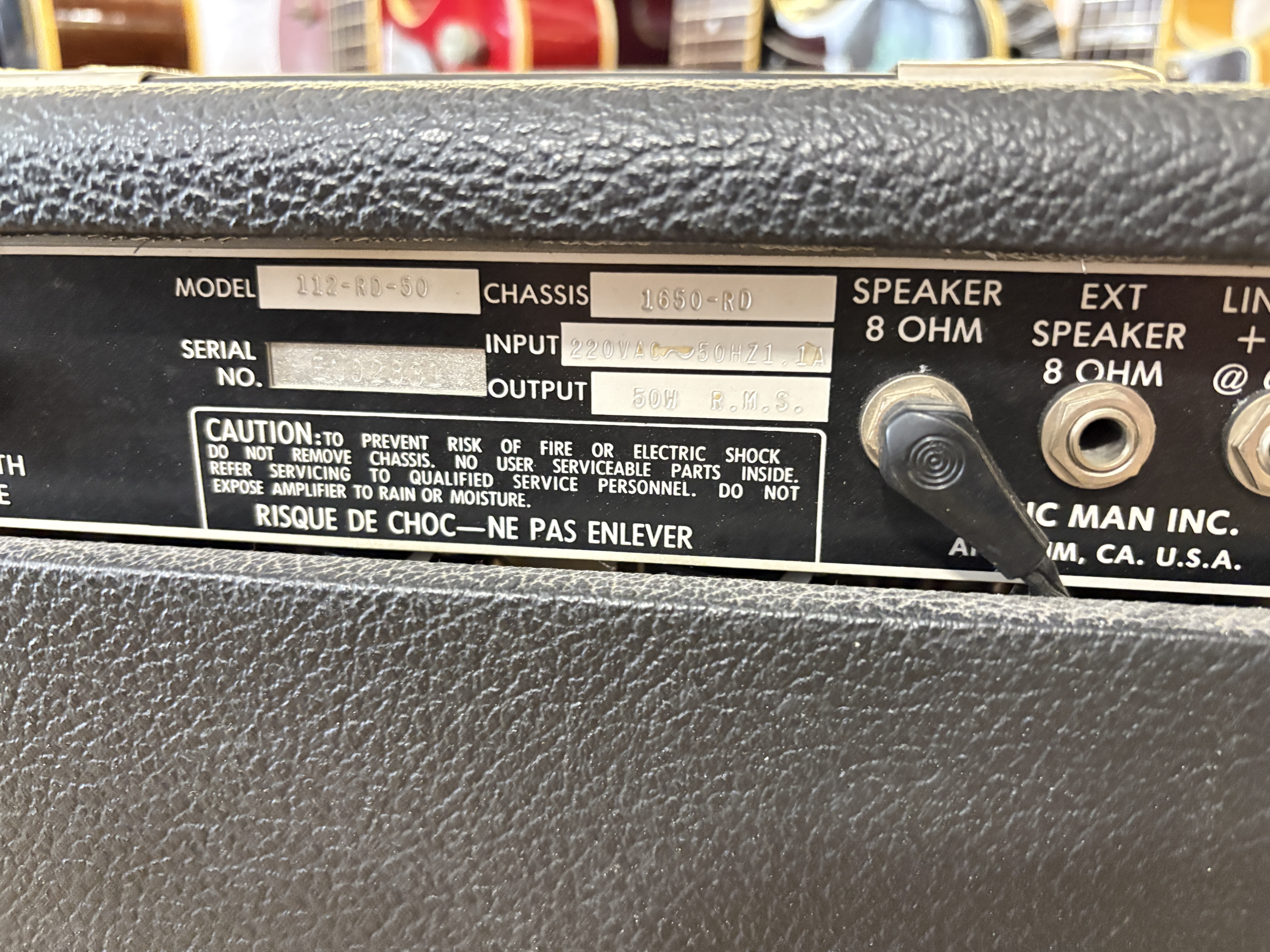 Music Man 112-RD 50 (2014) (60838)