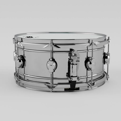 DS GrooveMaster 14×6.5 Steel Snare Drum DS GrooveMaster 14×6.5 Steel Snare Drum