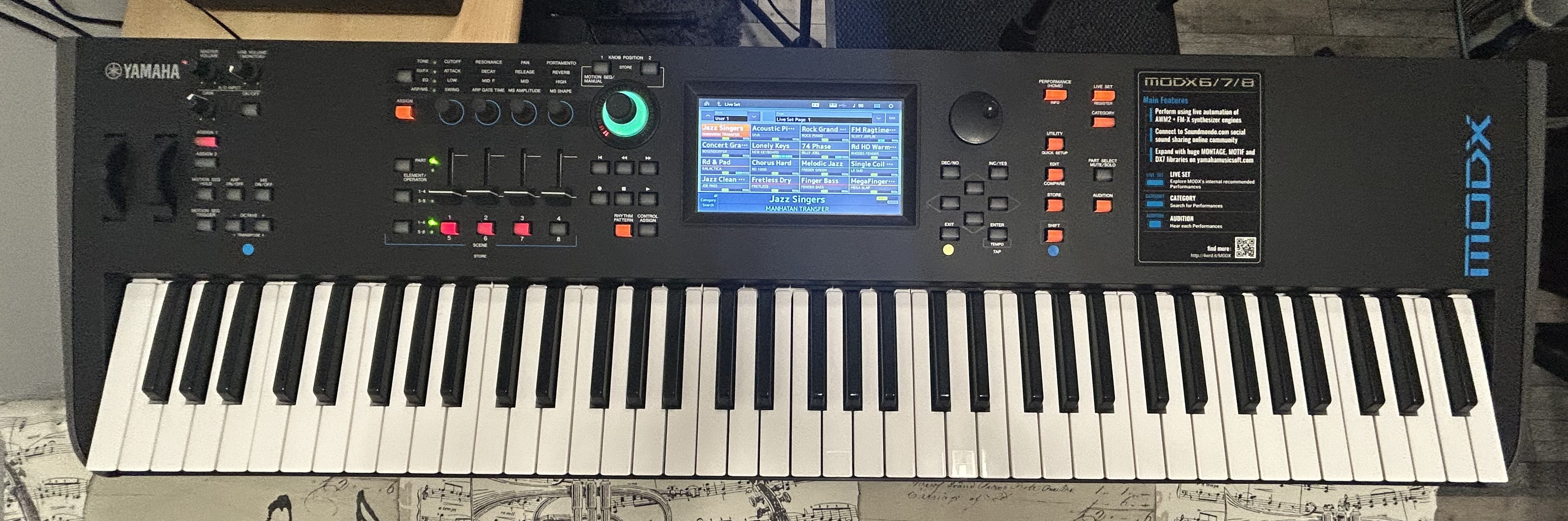 Yamaha MODX7 (1ère génération)