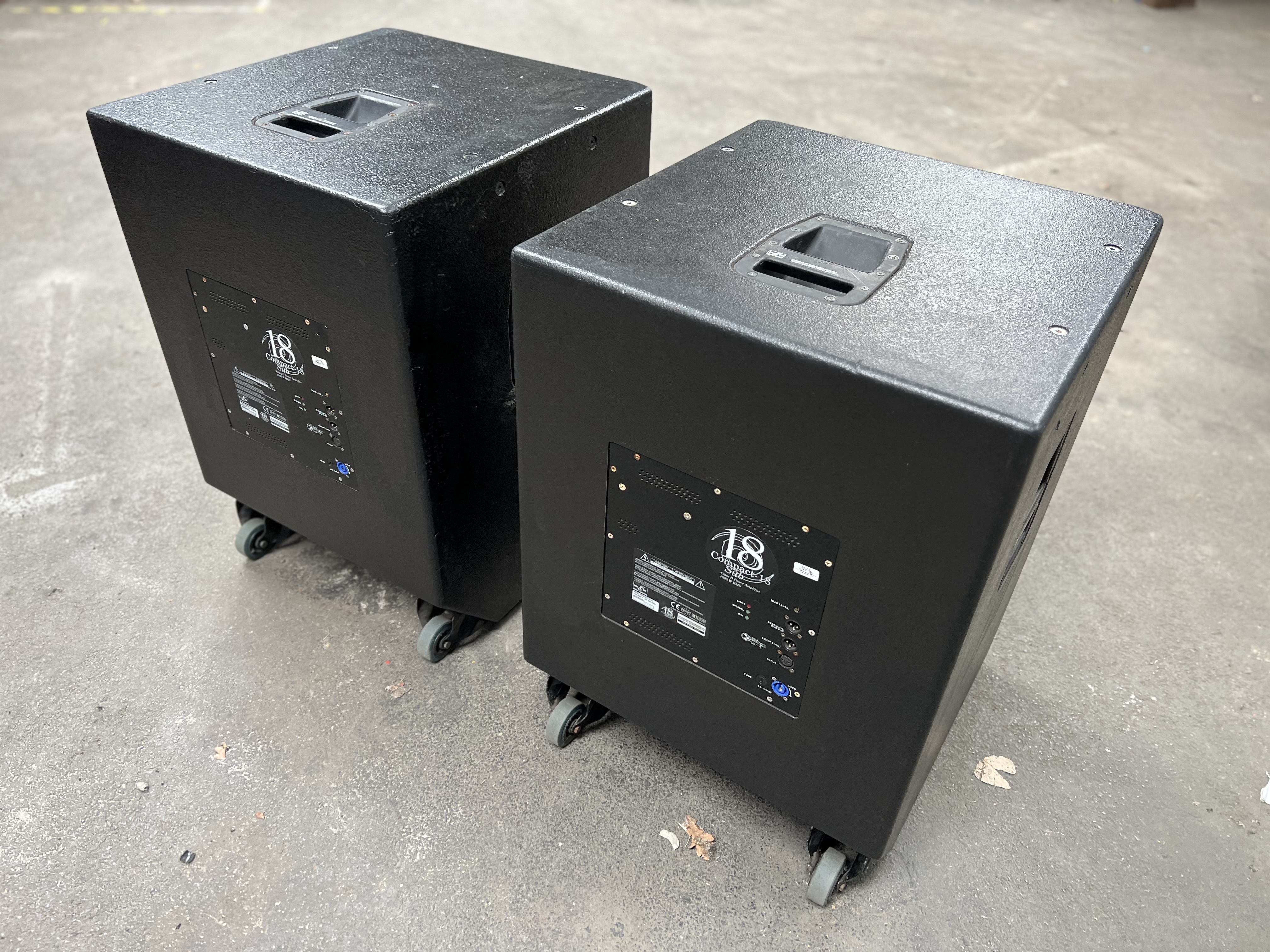  DAS compact sub 18 enceinte amplifiée