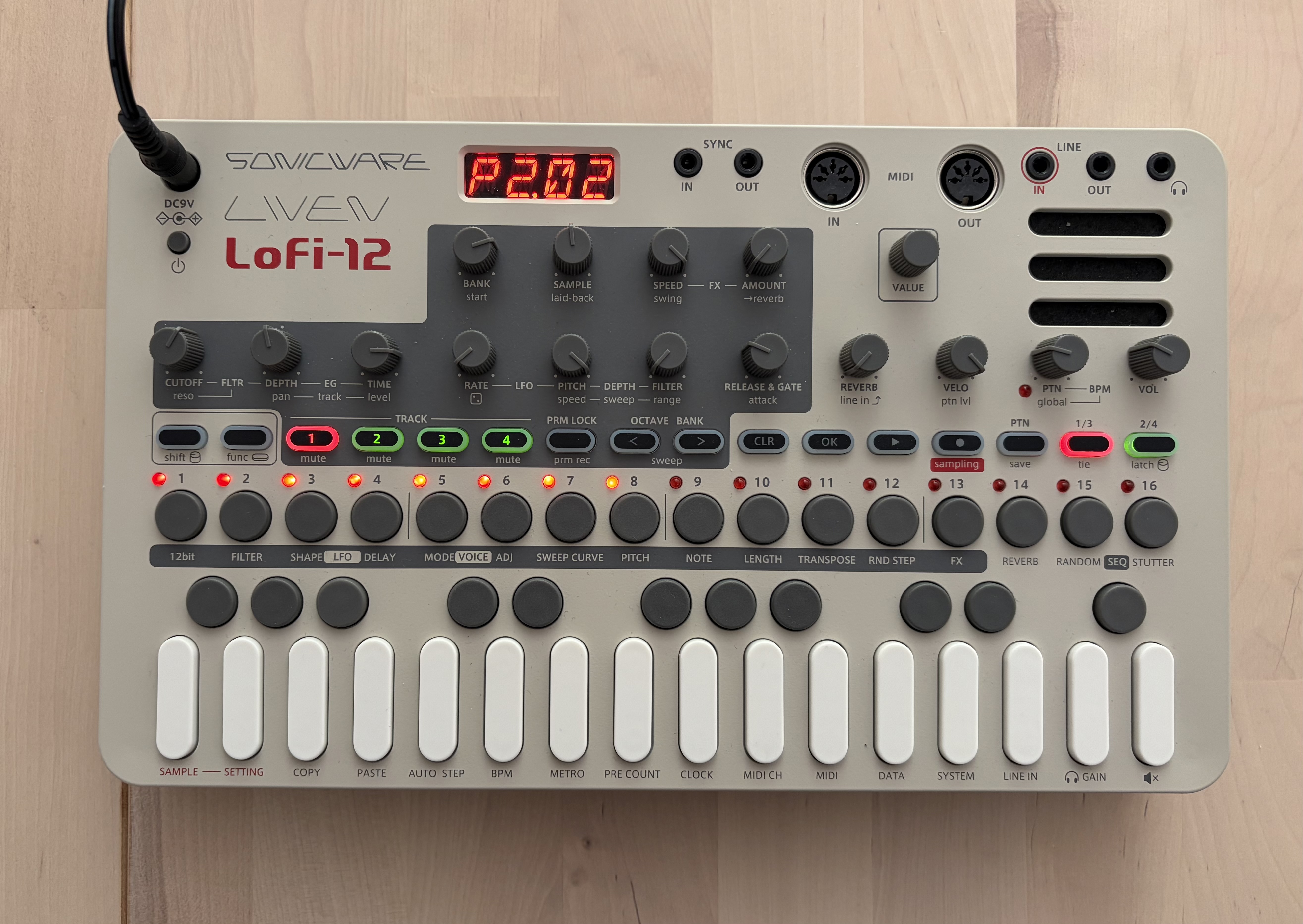 Sampleur Sonicware Liven Lofi 12