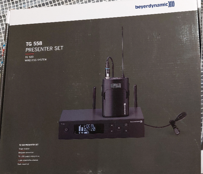 Vends Beyerdynamic tg 558 presenter set