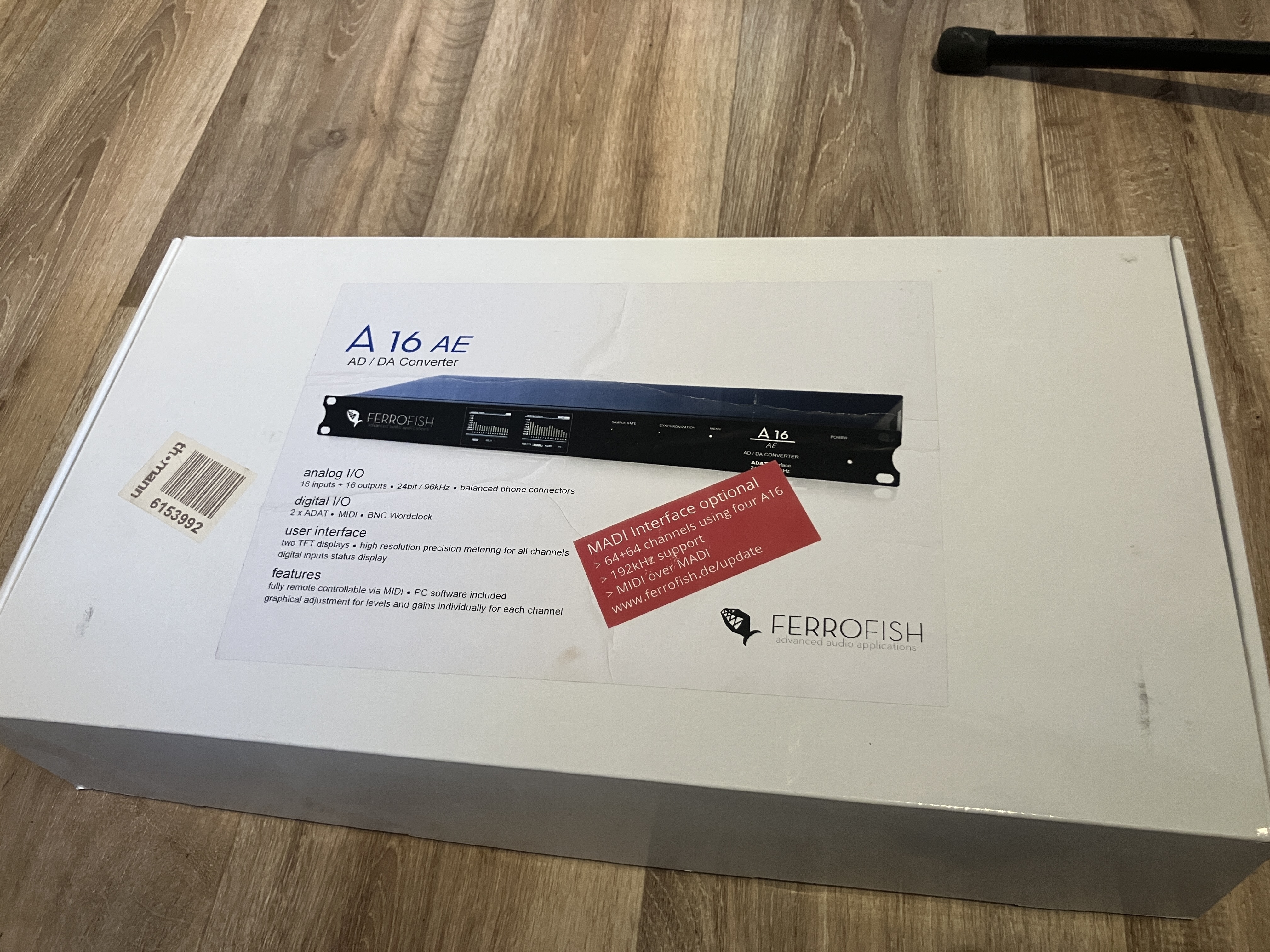 Ferrofish A16 MkI AE AD/DA Converter (45577)