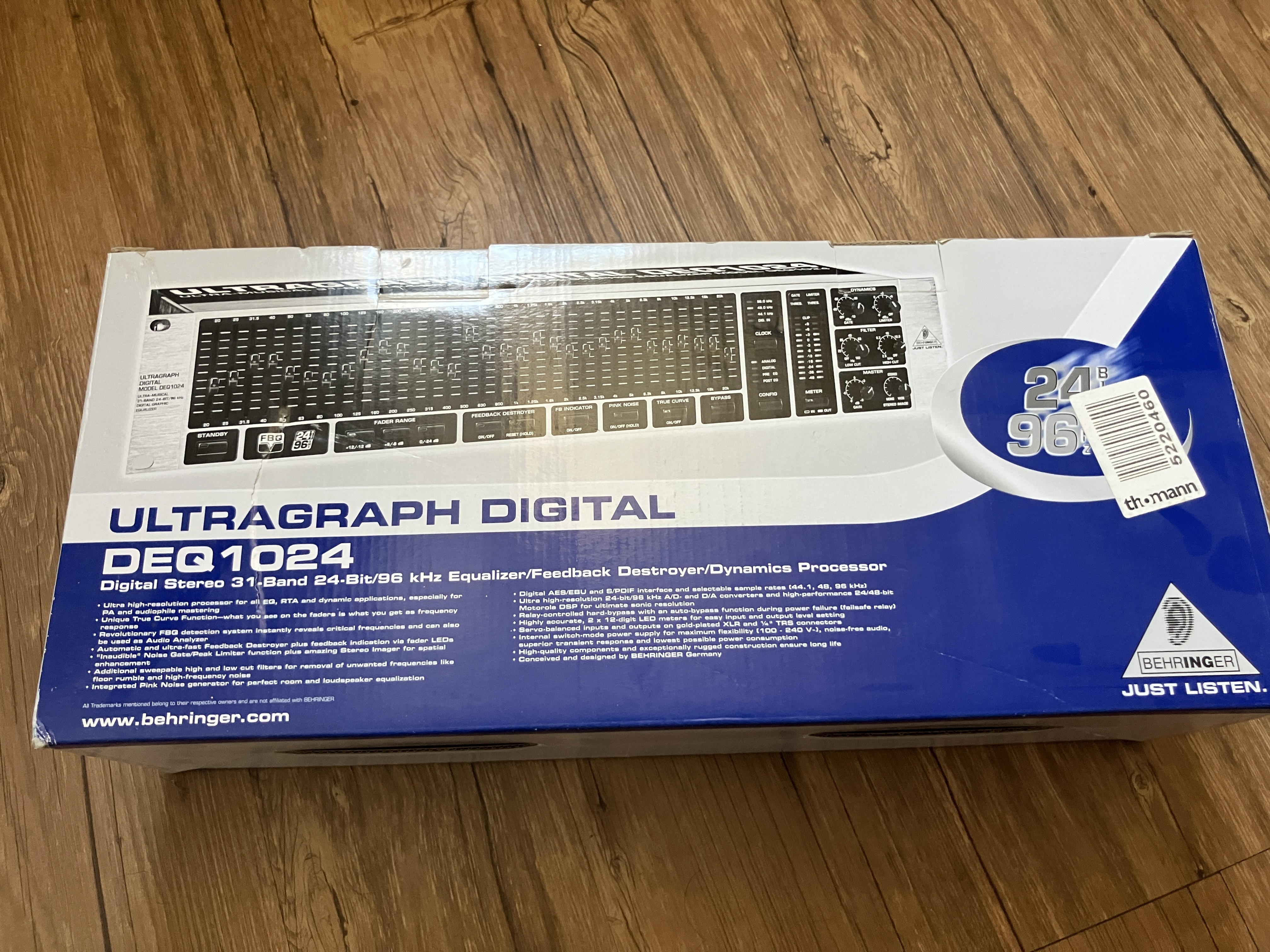 Behringer Ultragraph Digital DEQ1024 (16579)
