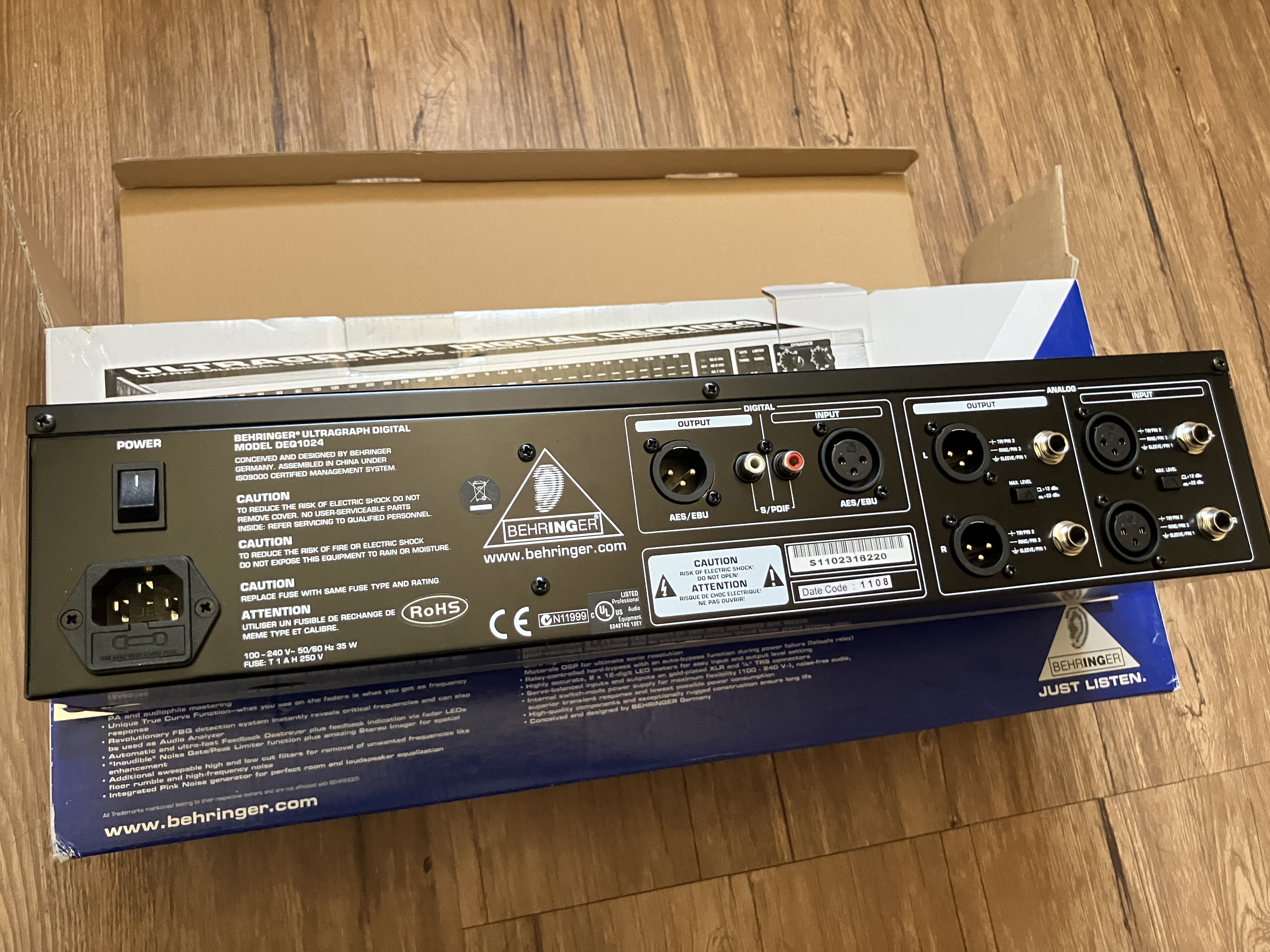 Behringer Ultragraph Digital DEQ1024 (25539)