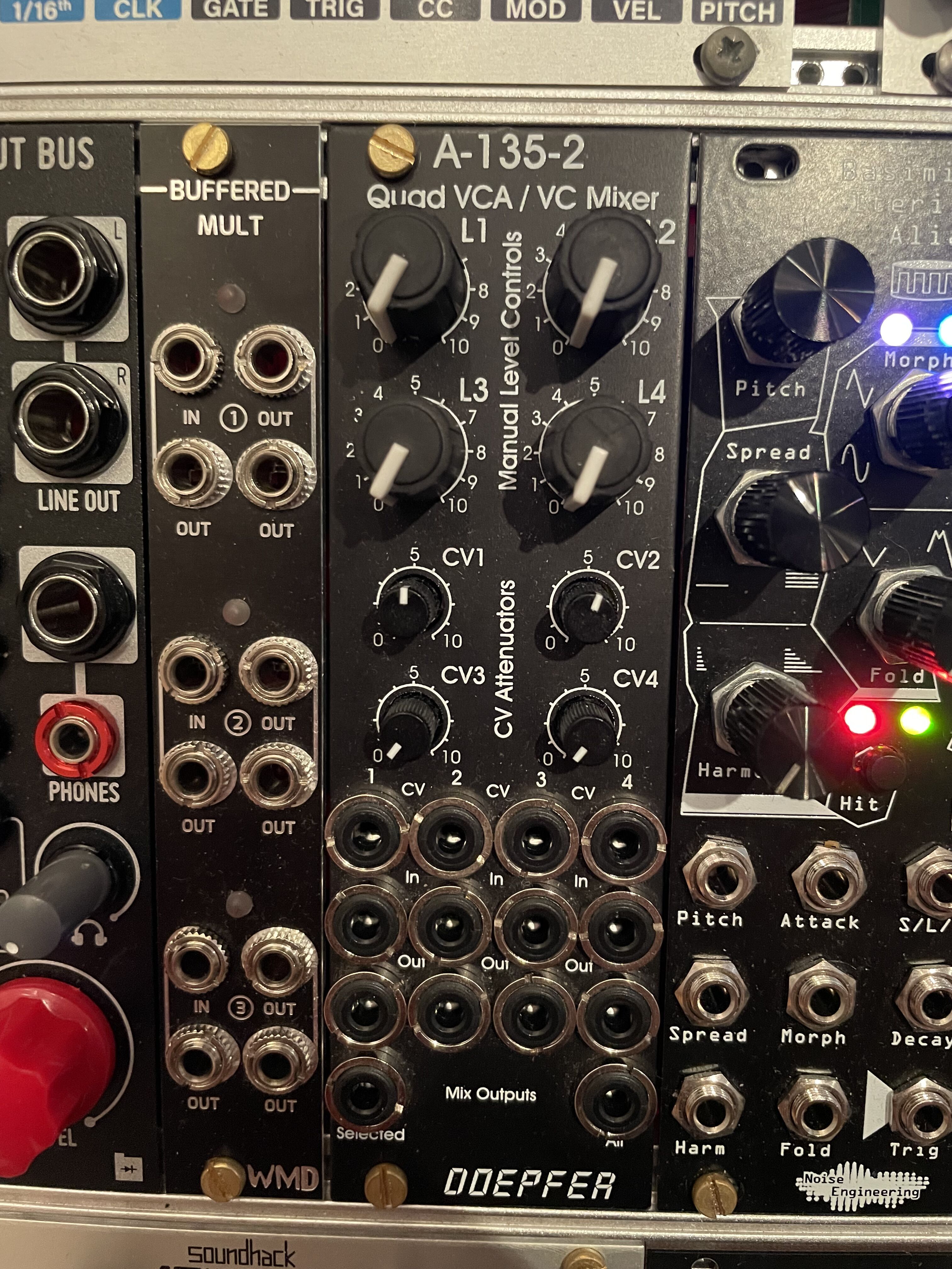 Quad Vca A-135-2v - Doepfer
