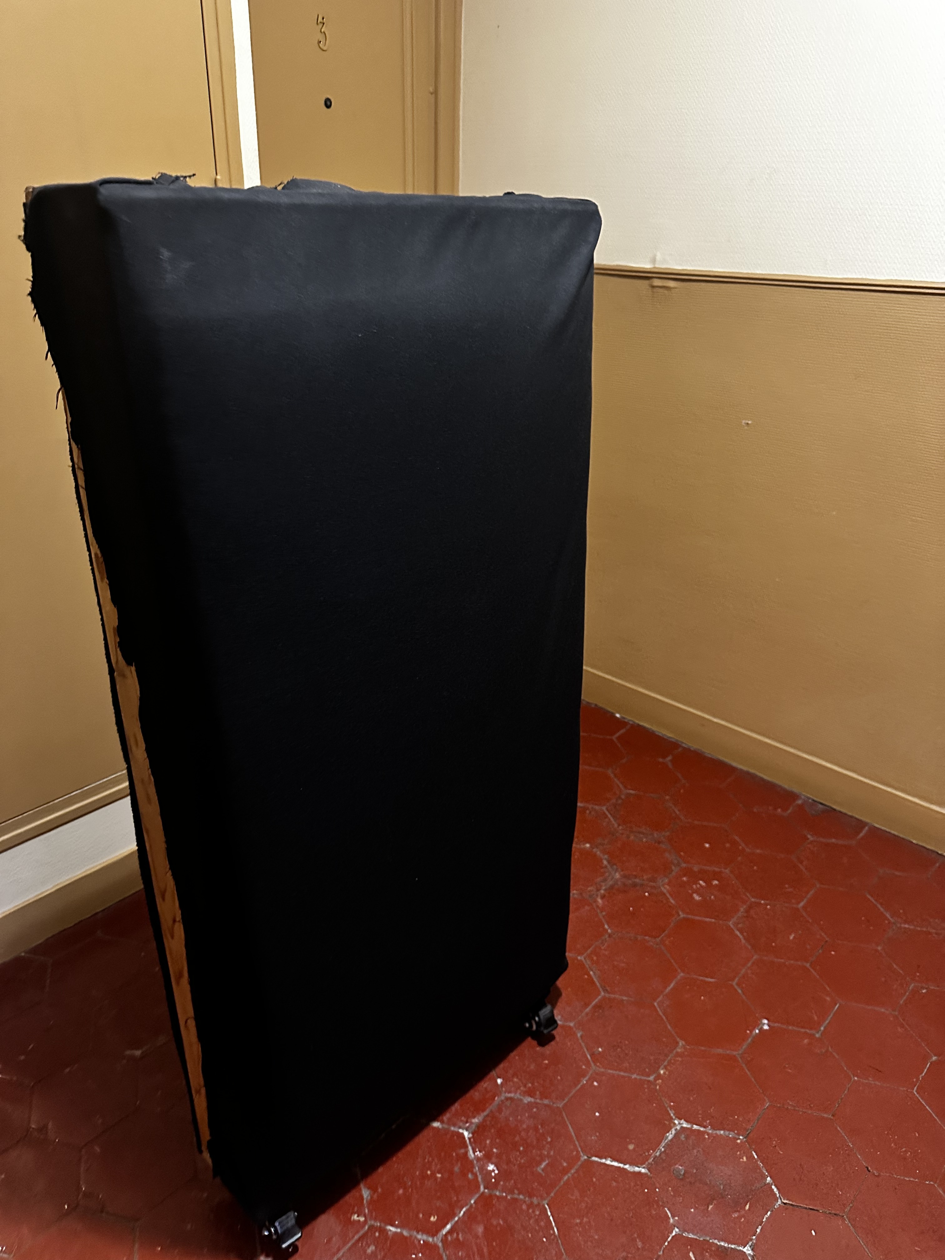 Vends 2 panneaux acoustiques - fait maison - Laine 